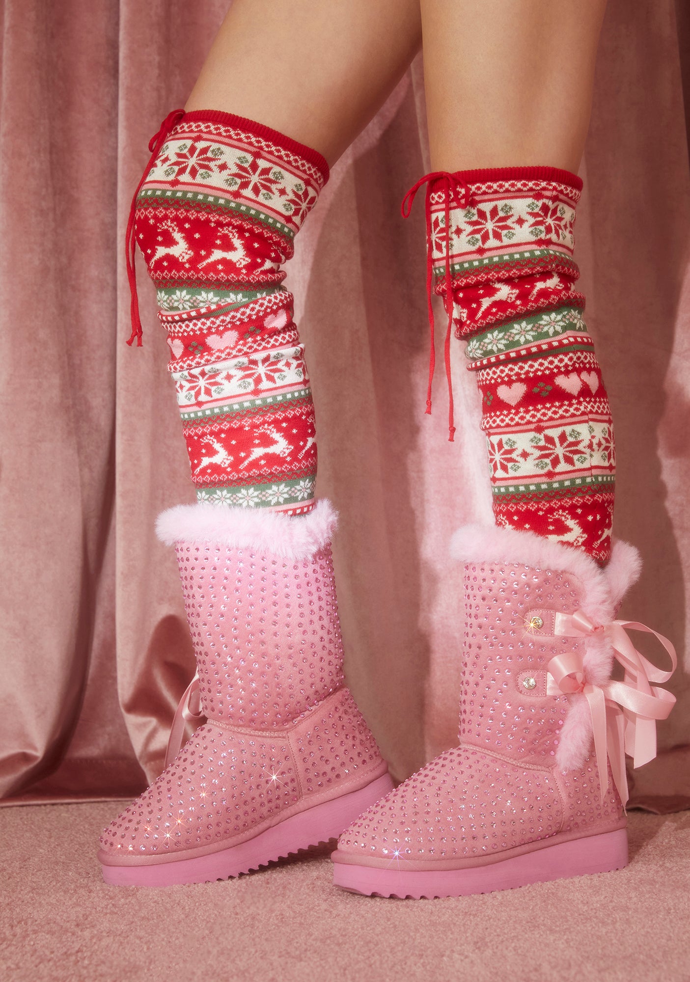 Ugg Boots With Crochet Flip Flop Boots Baby Knit Booties UGG