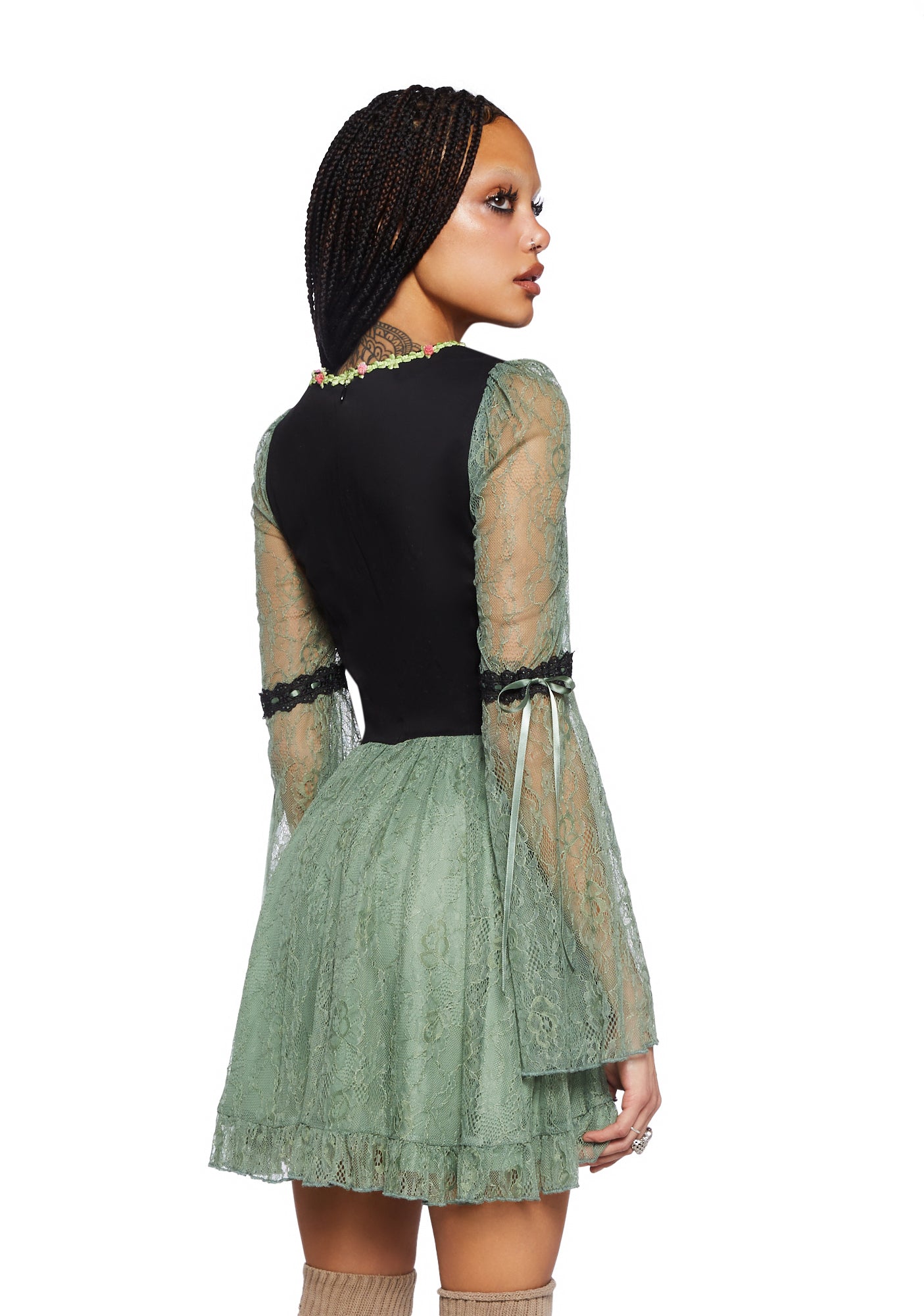slim fit dress slacks Current Mood Asymmetric Handkerchief Mini Dress main image 0