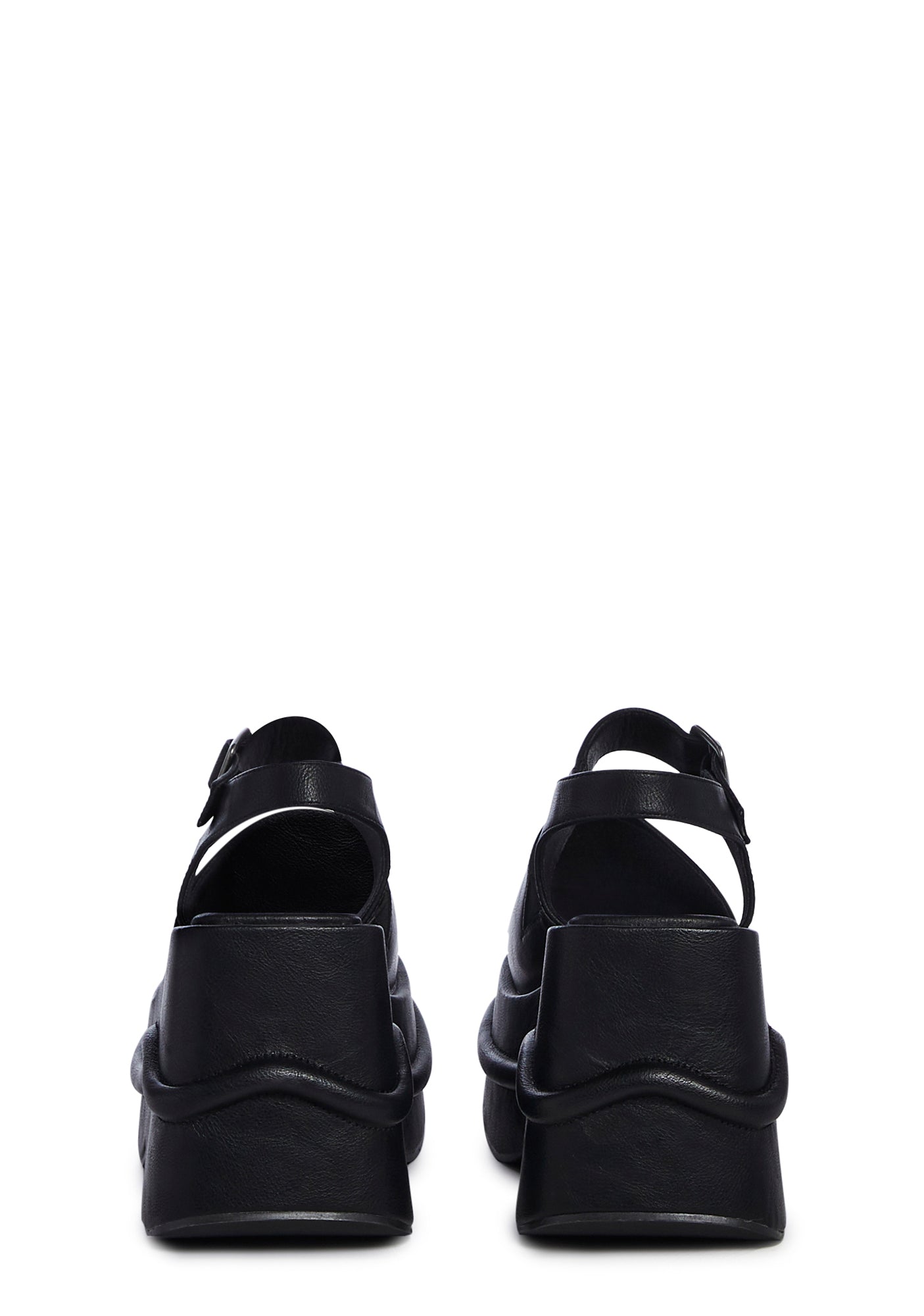 Catching Flights Platform Mules - Black