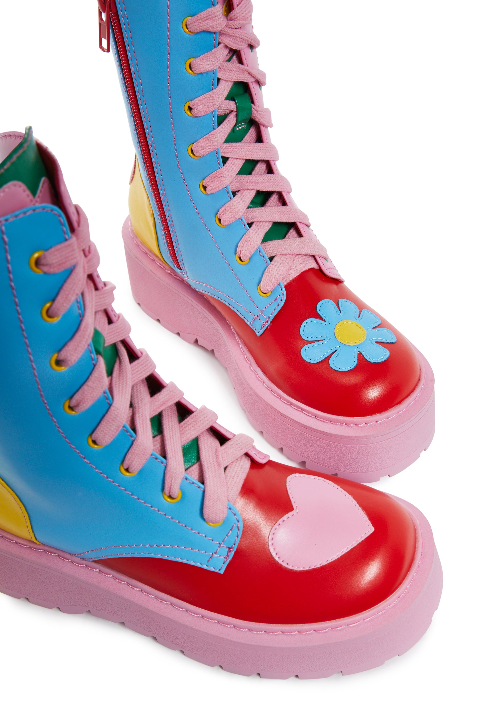 Dolls kill rainbow boots new arrivals