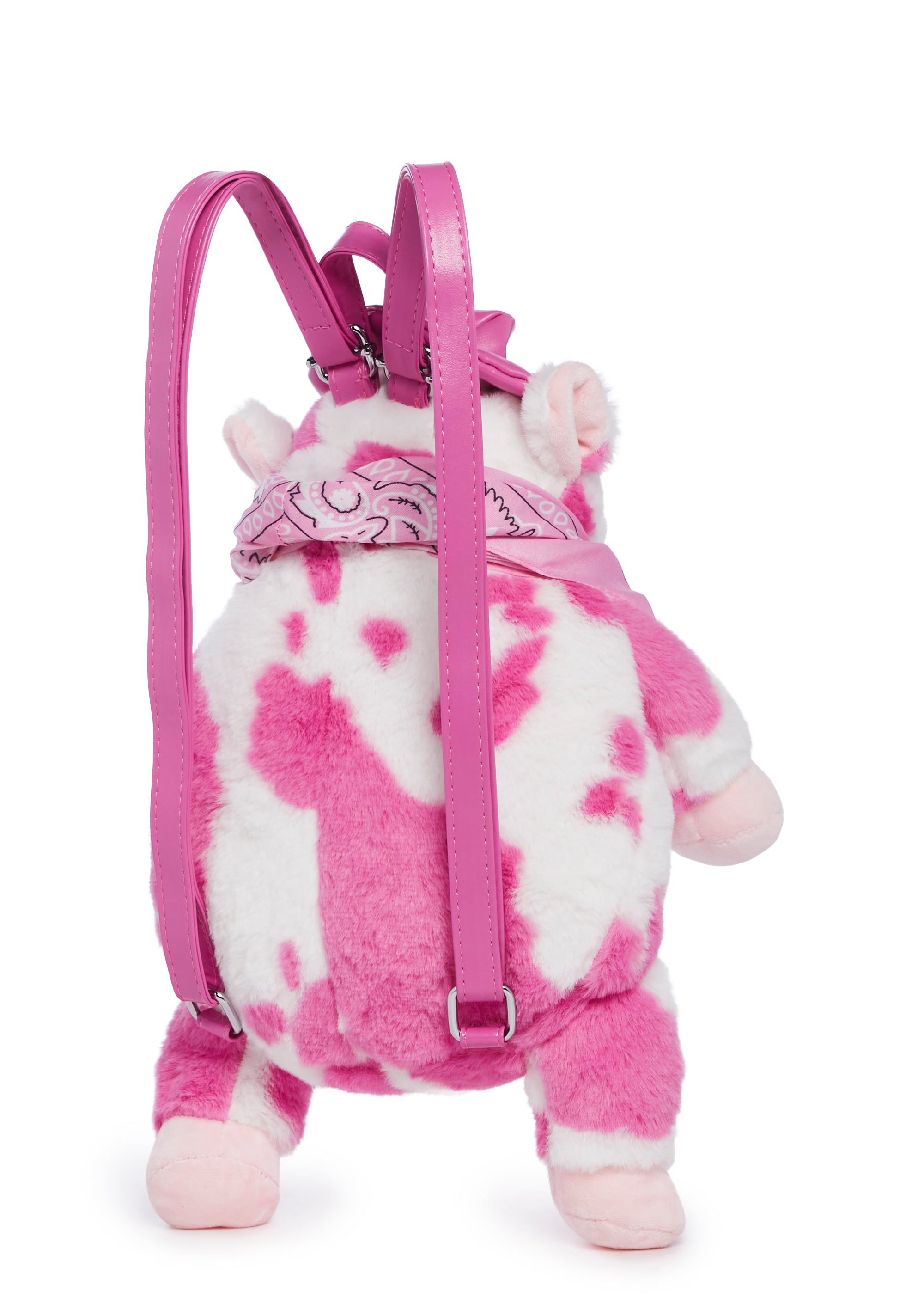 Plush cow backpack best sale