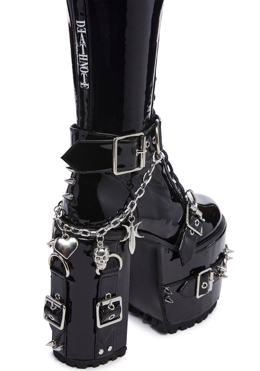 Secret Identities Platform Boots - alternate