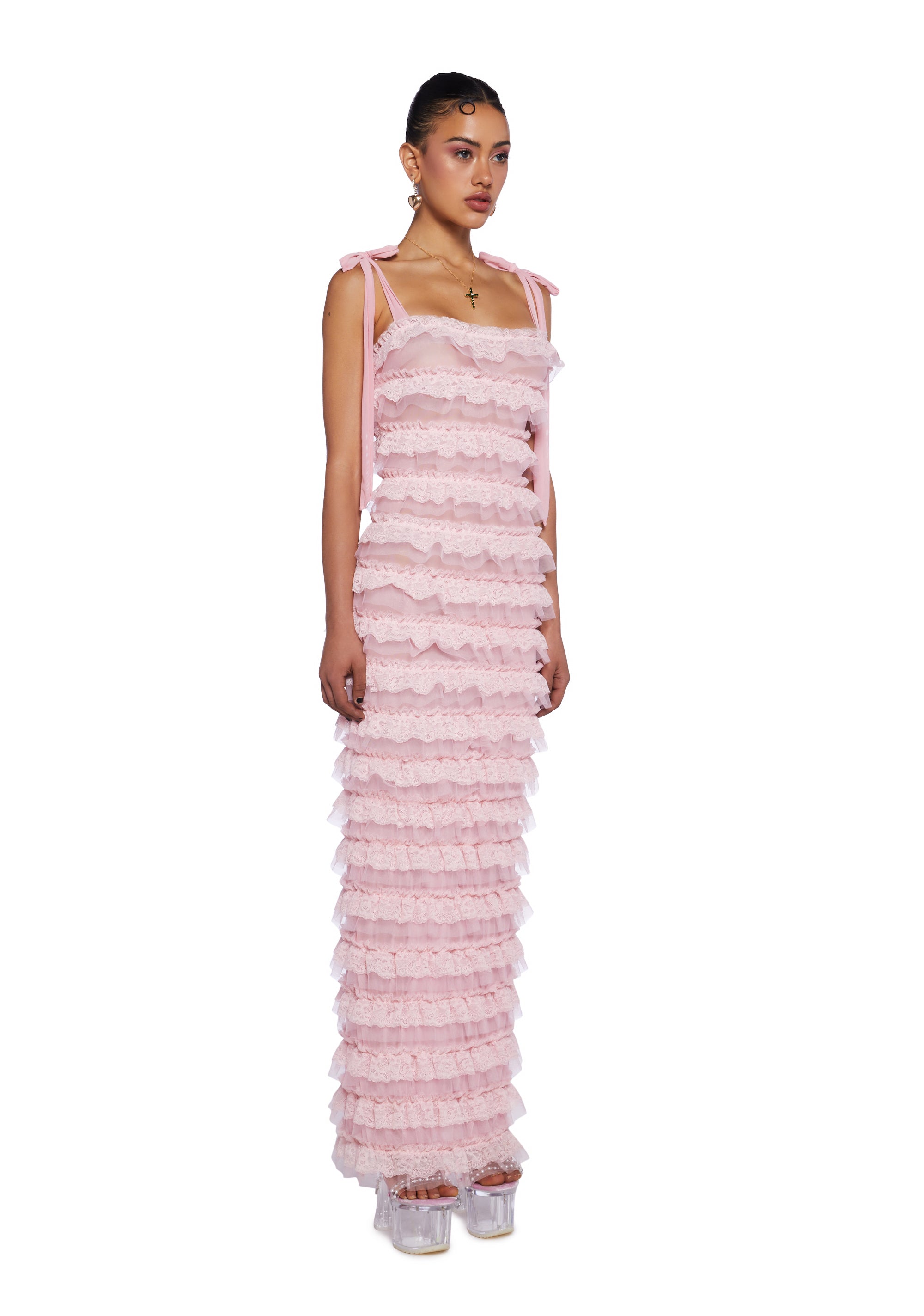strapless open back dress Tank Long Dress ROGUE8 Fashion main image 0