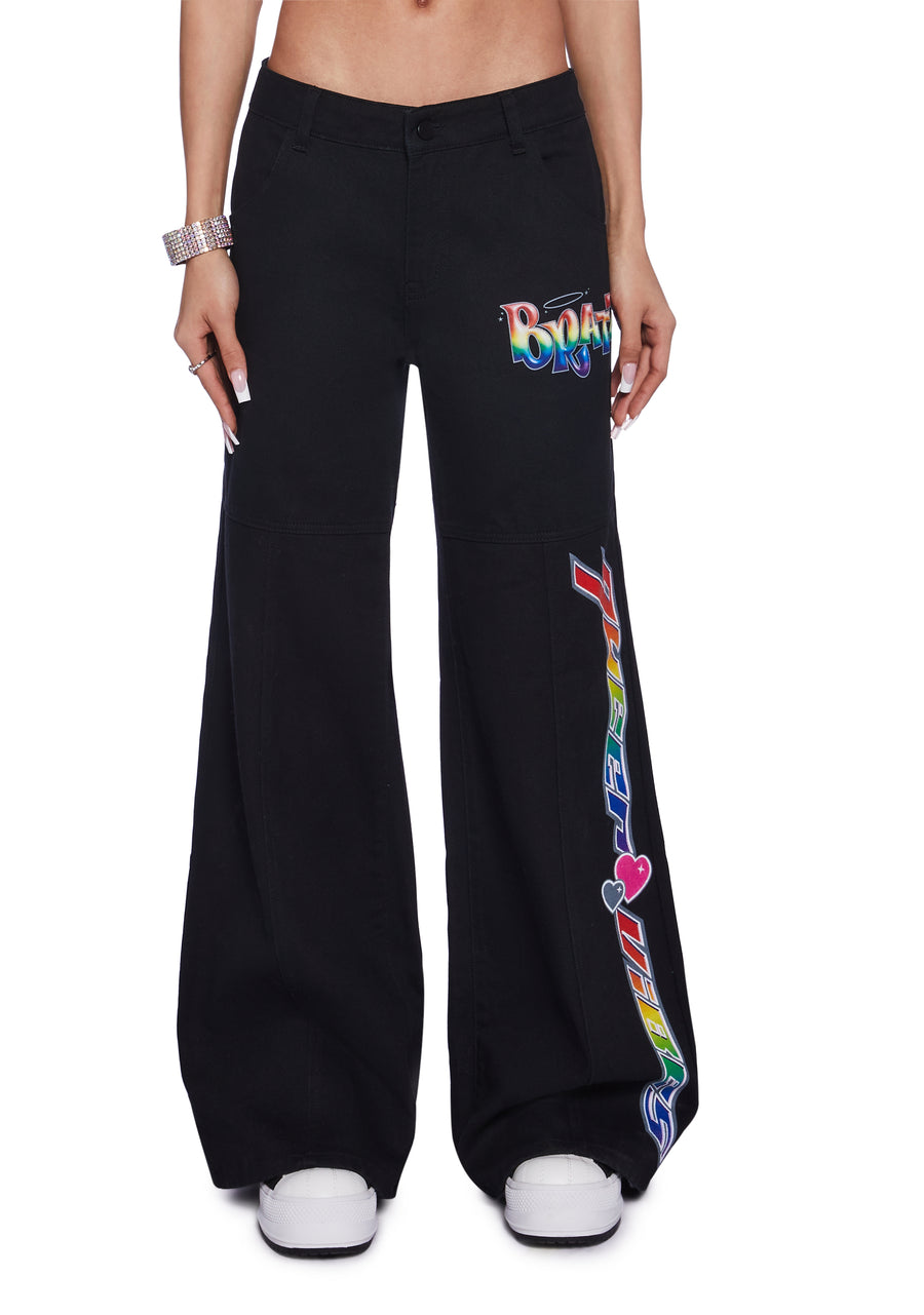 Proud Vibes Twill Pants
