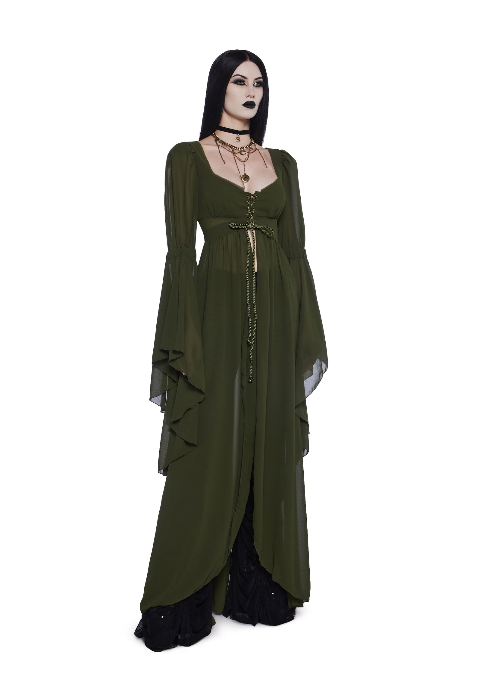 seven|dark green