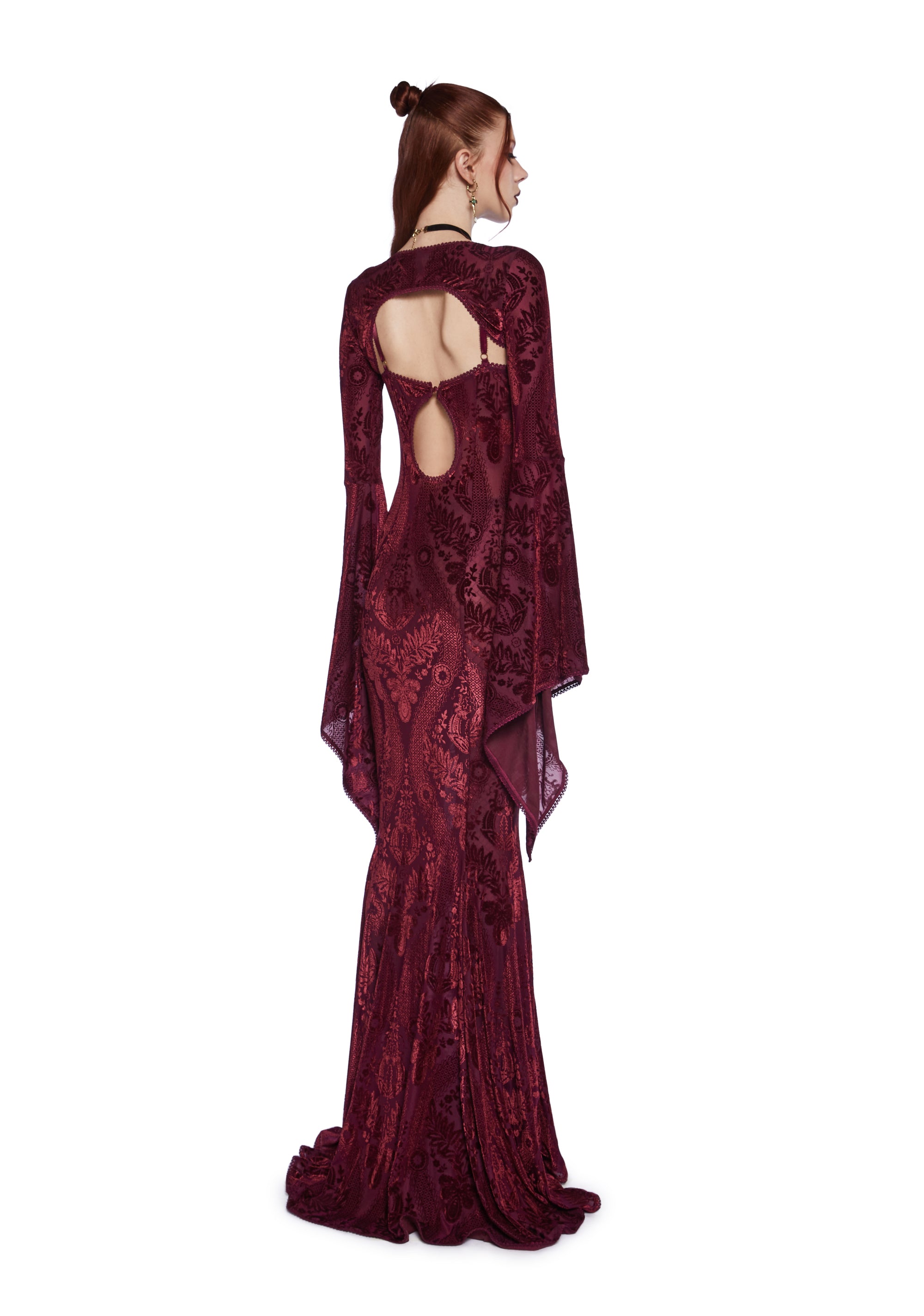 Red dress with shrug outlet