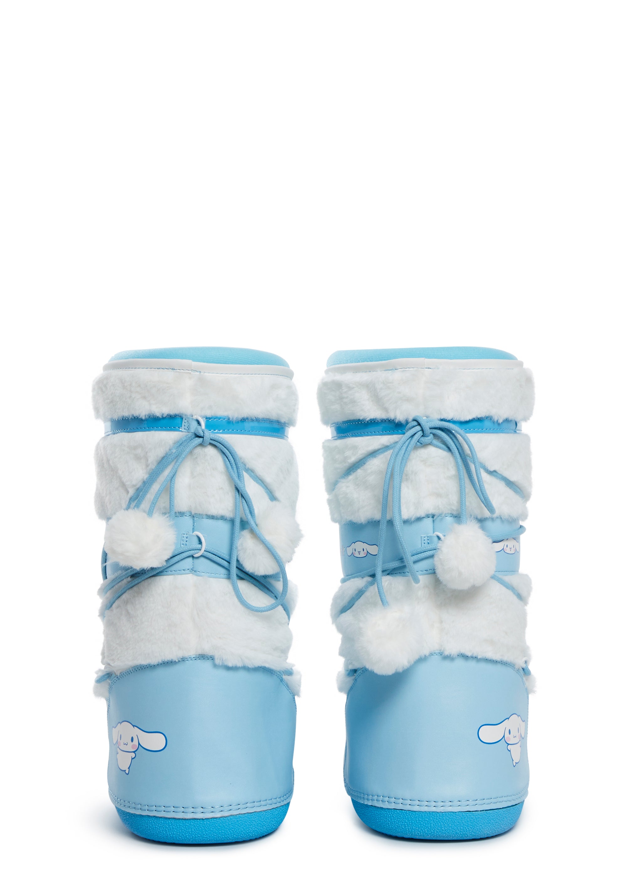 Y.R.U. Sanrio Cinnamoroll Snow Faux Fur Vegan Leather Platform
