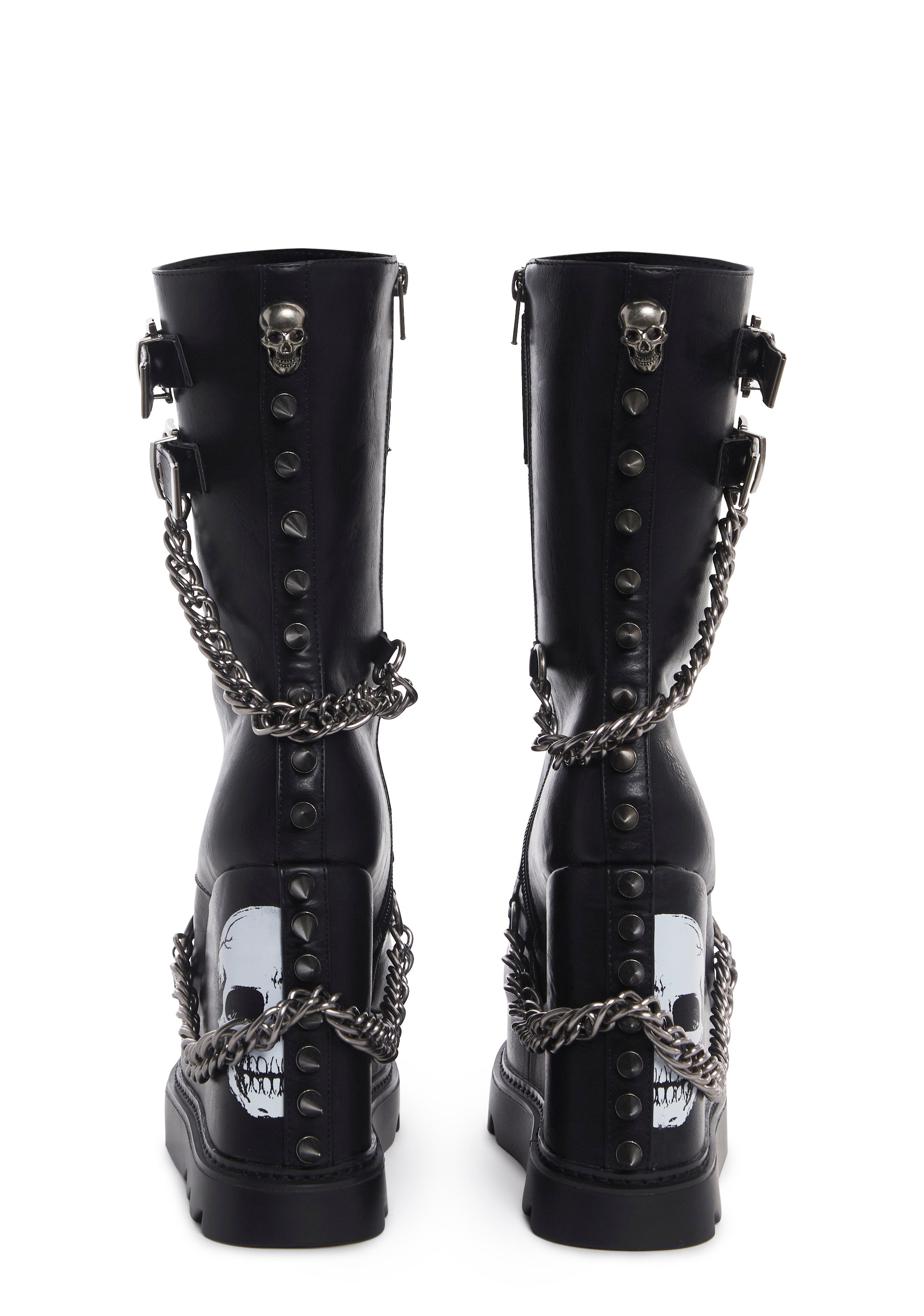 She’s Dangerous Platform Ankle Boots
