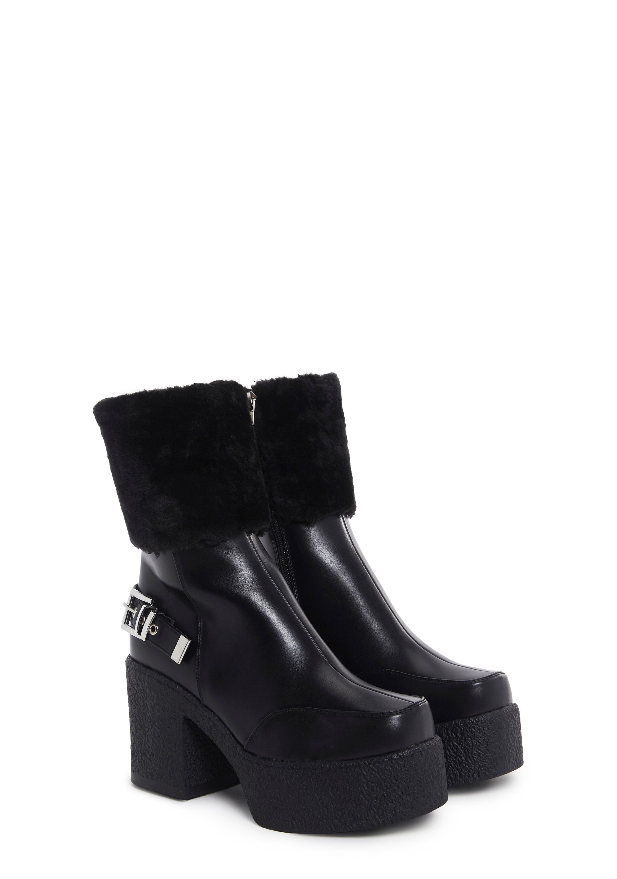 Figure It Out Platform Boots