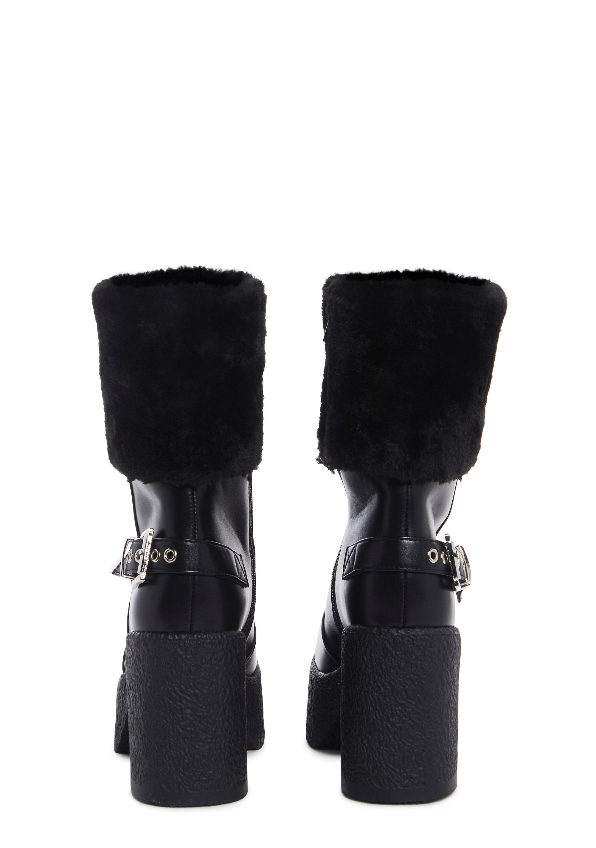 Figure It Out Platform Boots