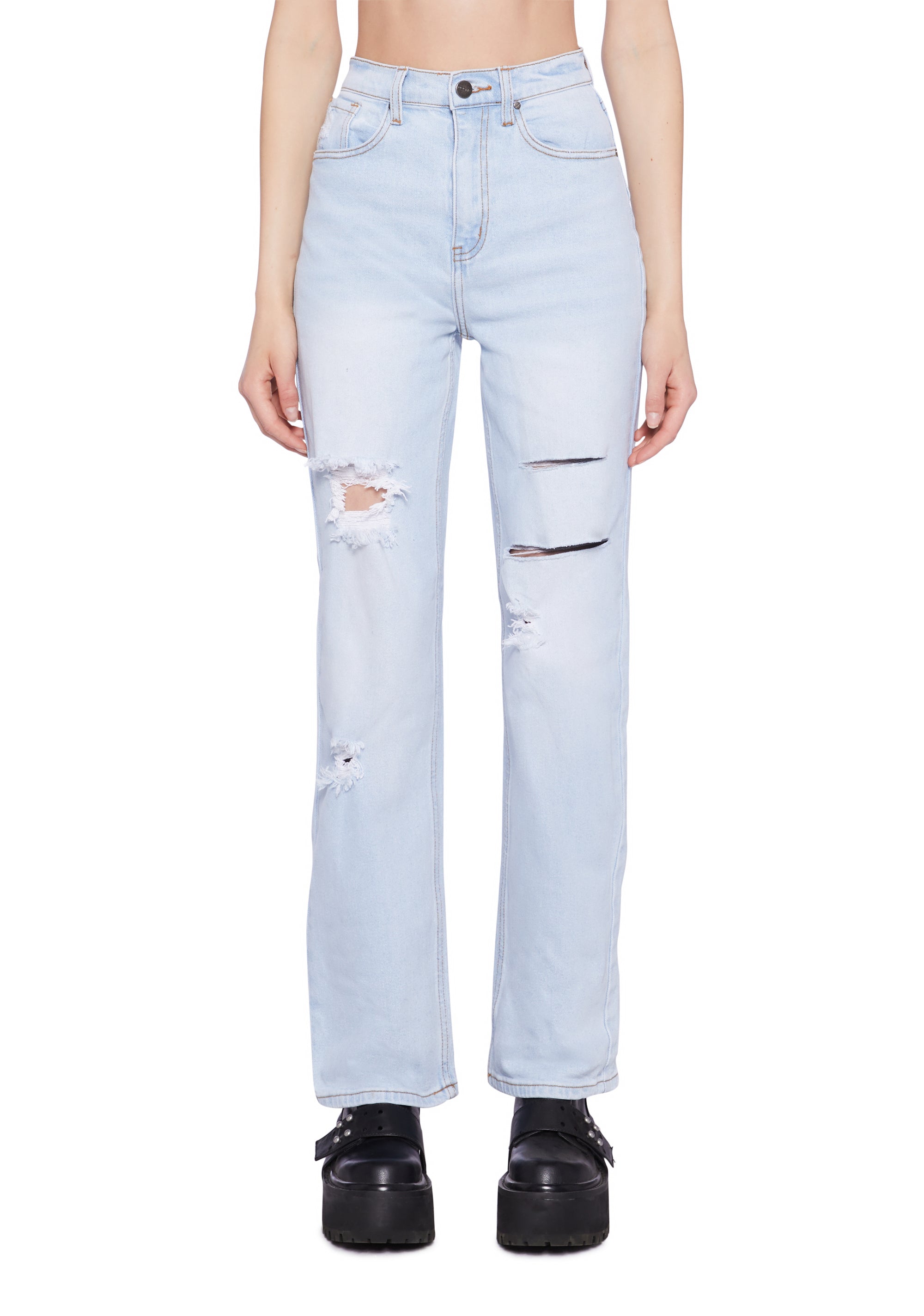 Shirt Jeans Original - Blue Denim [Size: XL] - SugarClothes