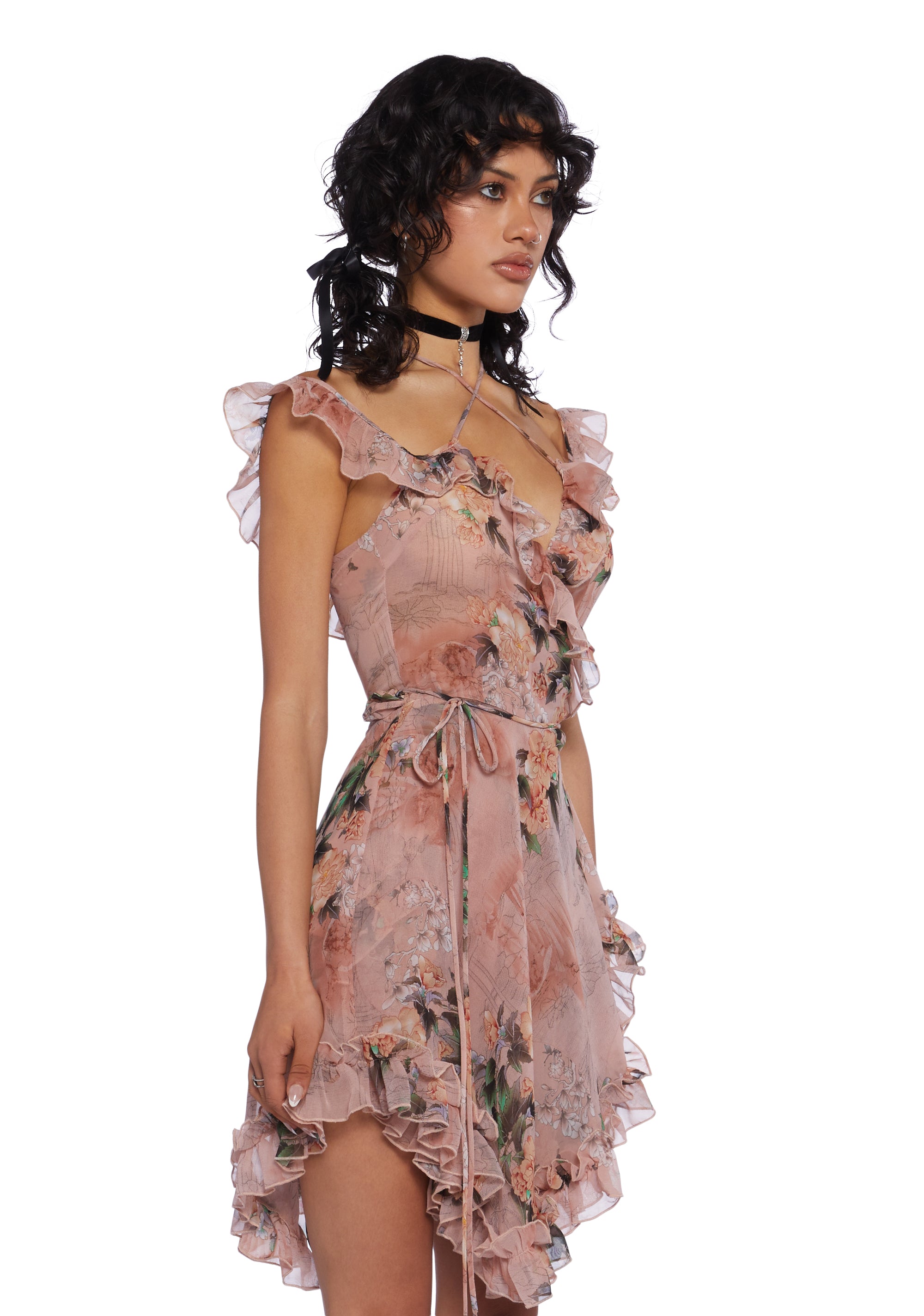 Coast☆Waterfall Ruffle Wrap Dress ワンピース【UK発】 Dresses | Waterfall Ruffle Wrap Dress | Coast