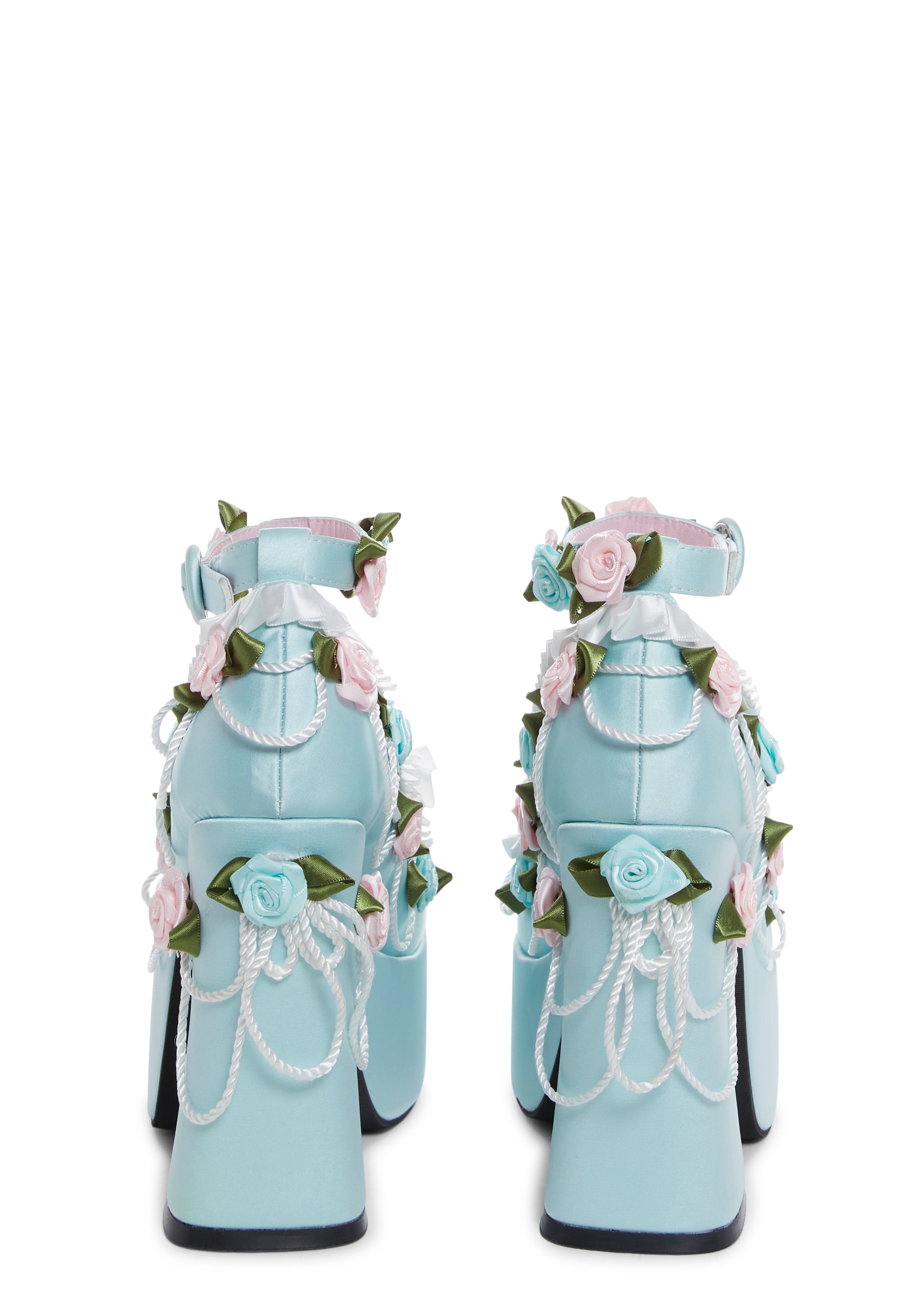 Distinguished Delight Platform Mary Janes