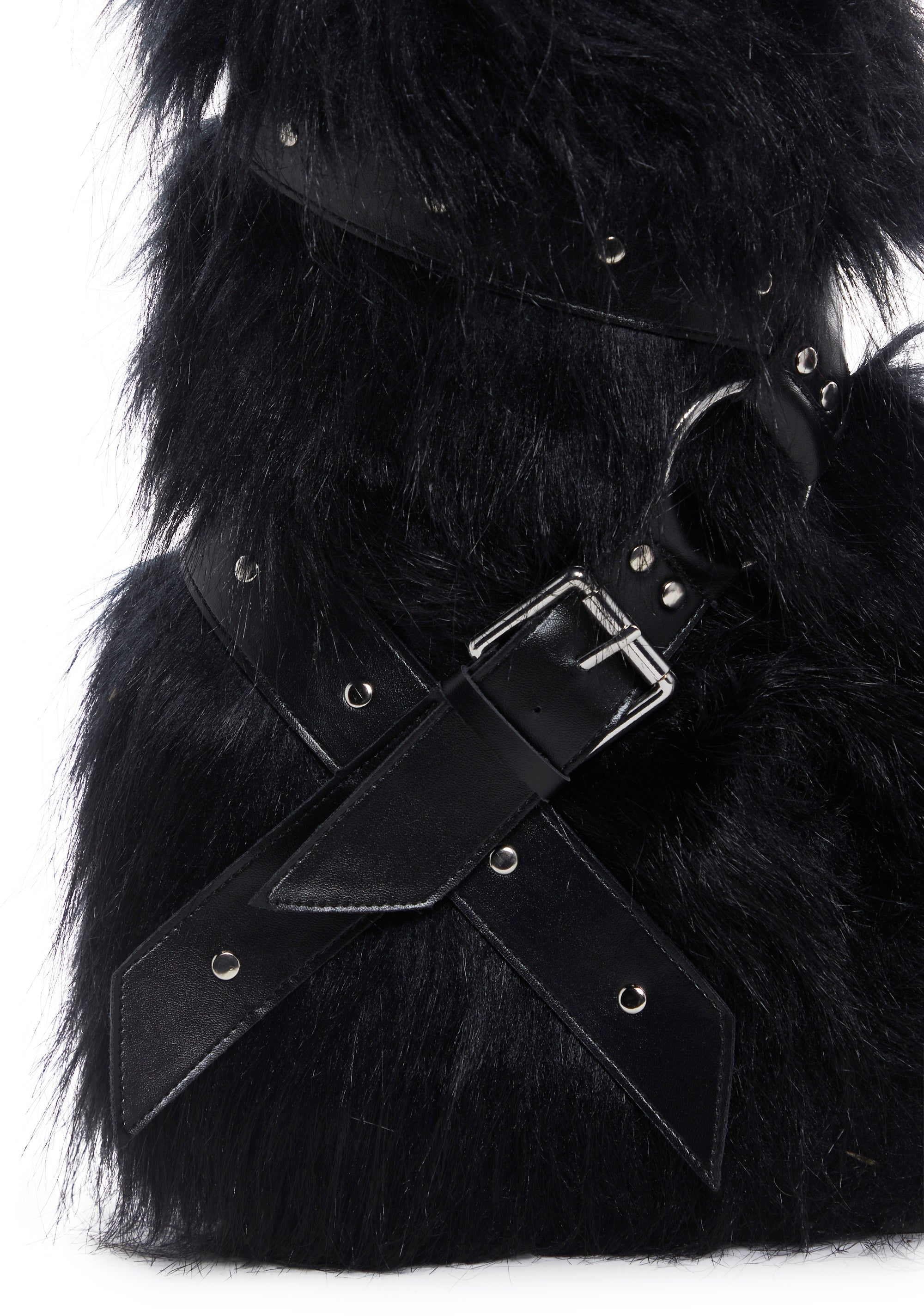 年末のプロモーション特価！ Faux Man Burning Exx Club Fur Festival Rave Boots Platform 靴