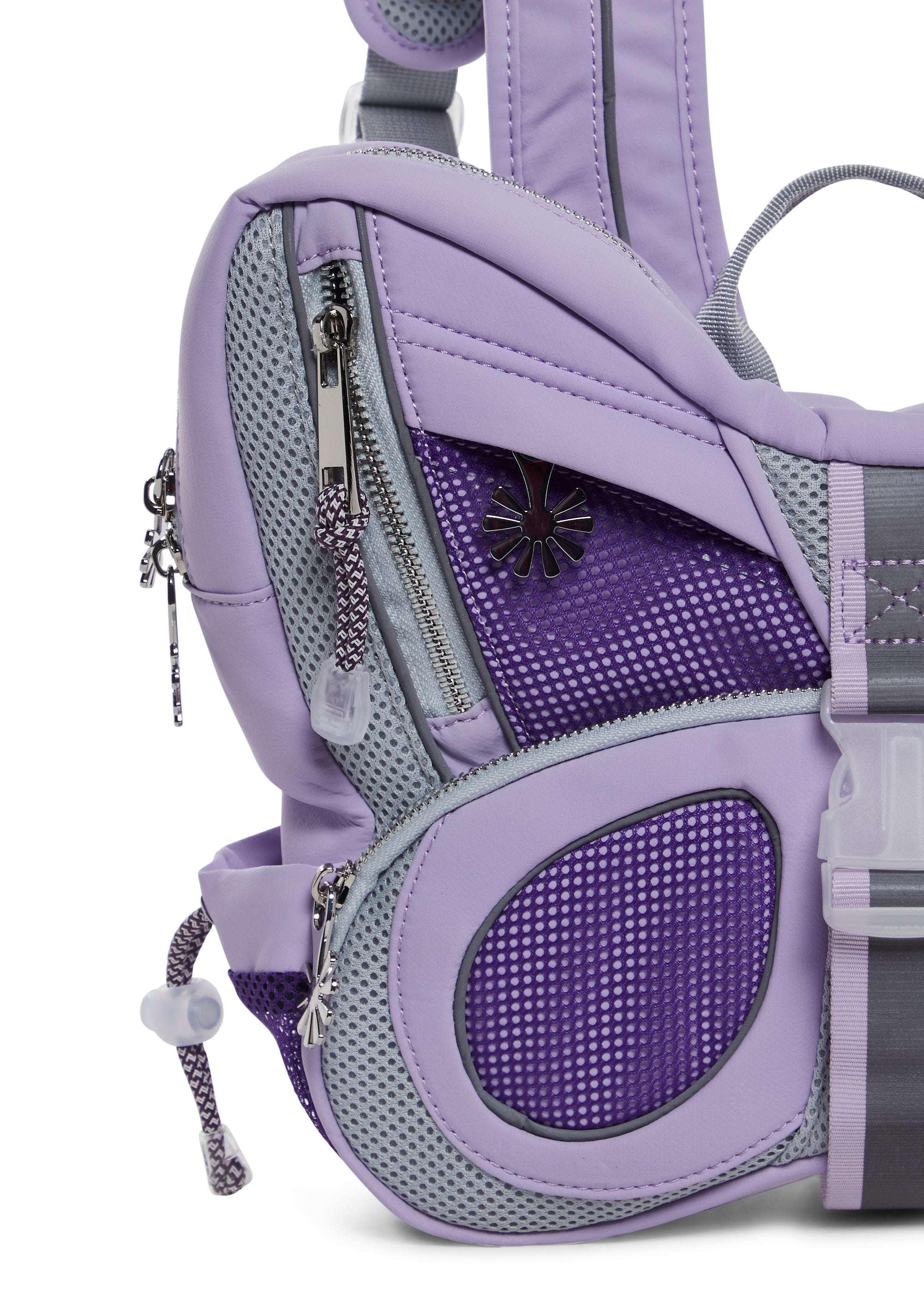 Delia's Butterfly Sporty 90s Y2K Backpack Retro Throwback - Purple