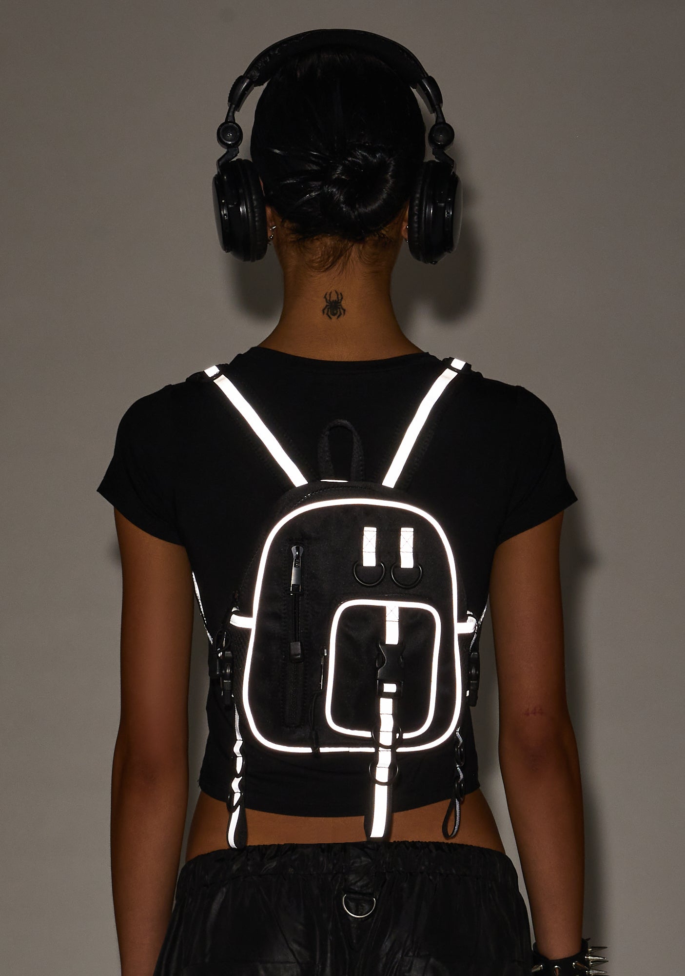 Club Exx Future Girl Nylon Reflective Buckle Tactical