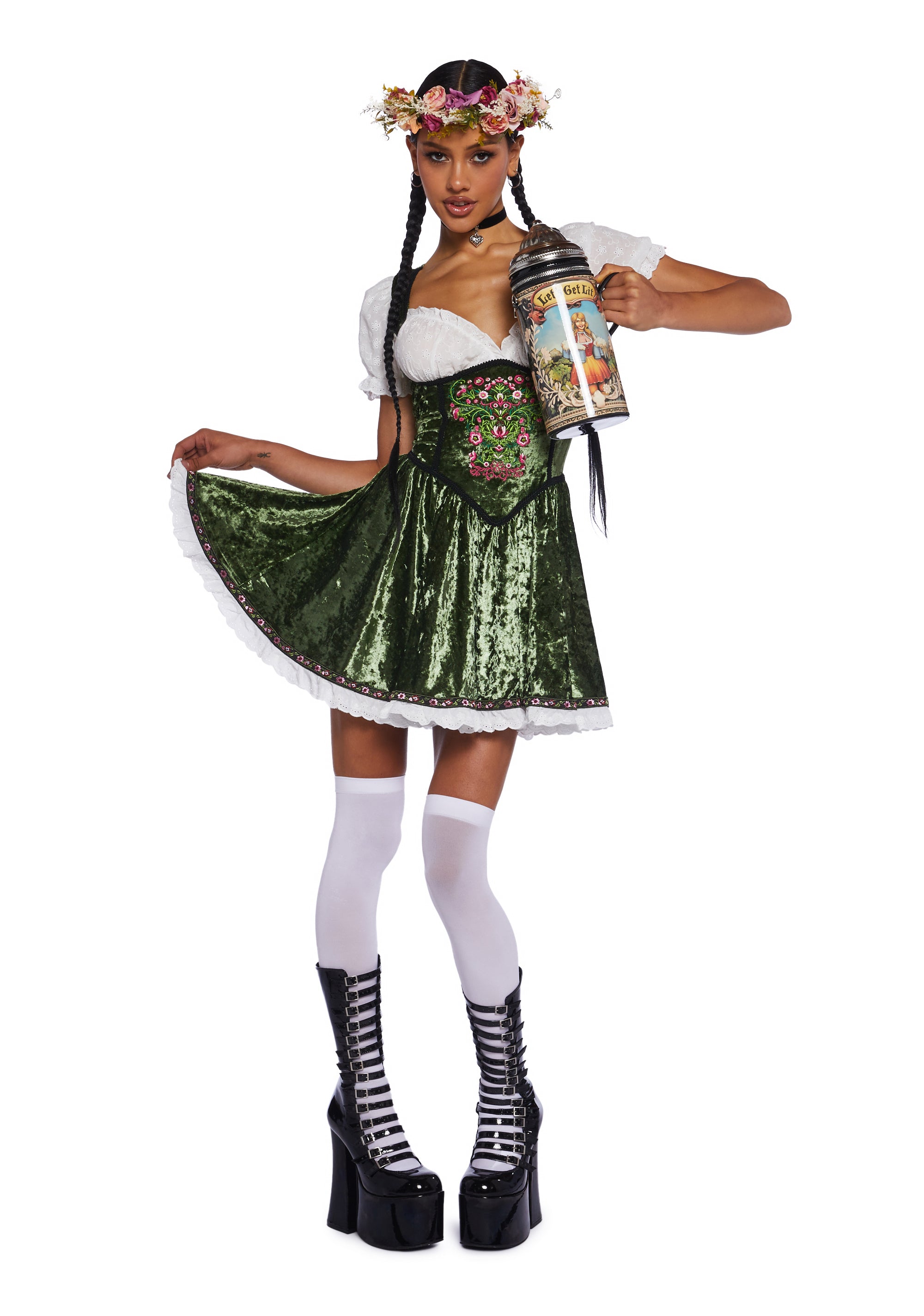 Oktoberfest beer maid costume outlet