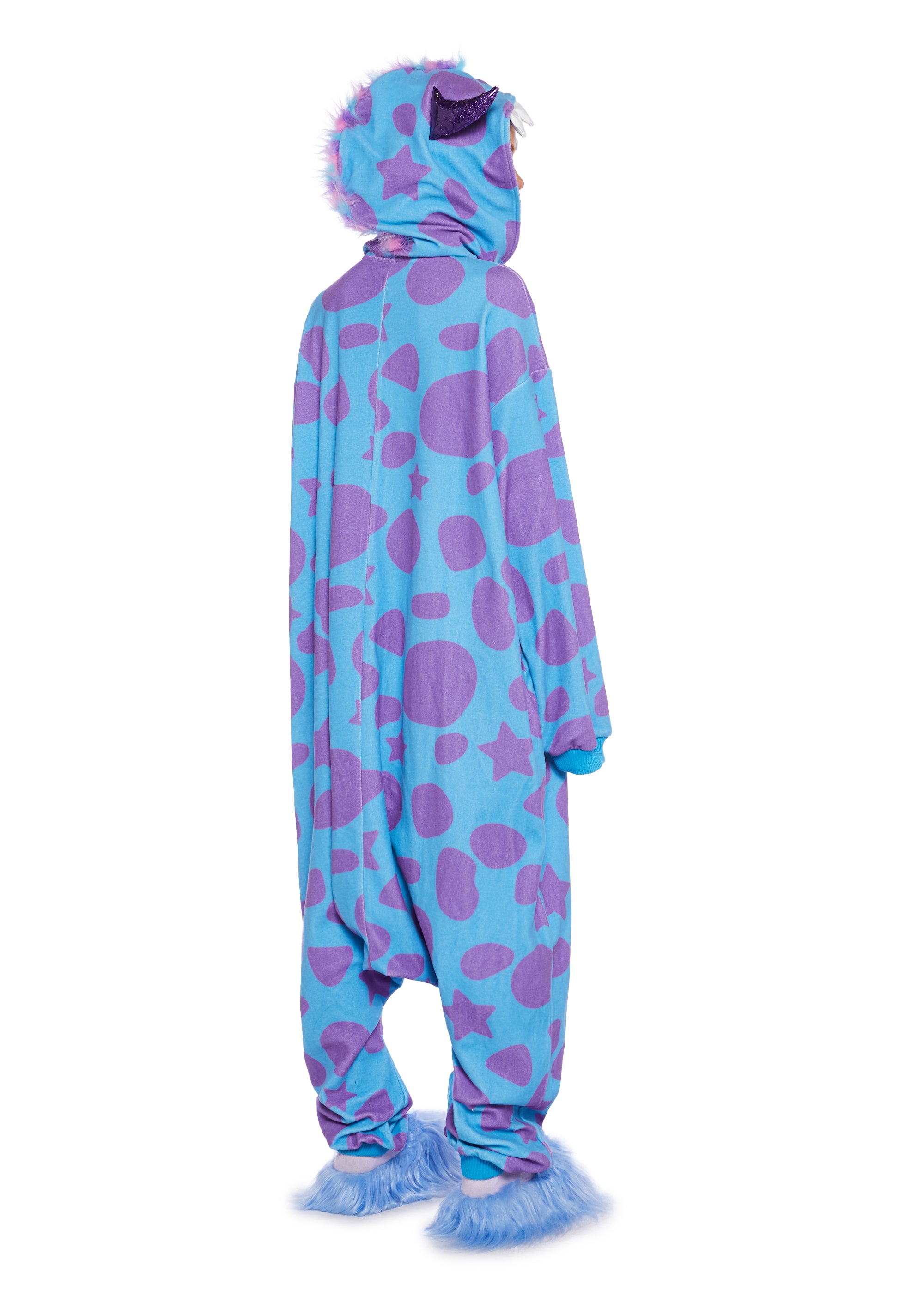 halloween costumes sully monsters inc Cuddle Monster Onesie BLUE / MEDIUM/LARGE