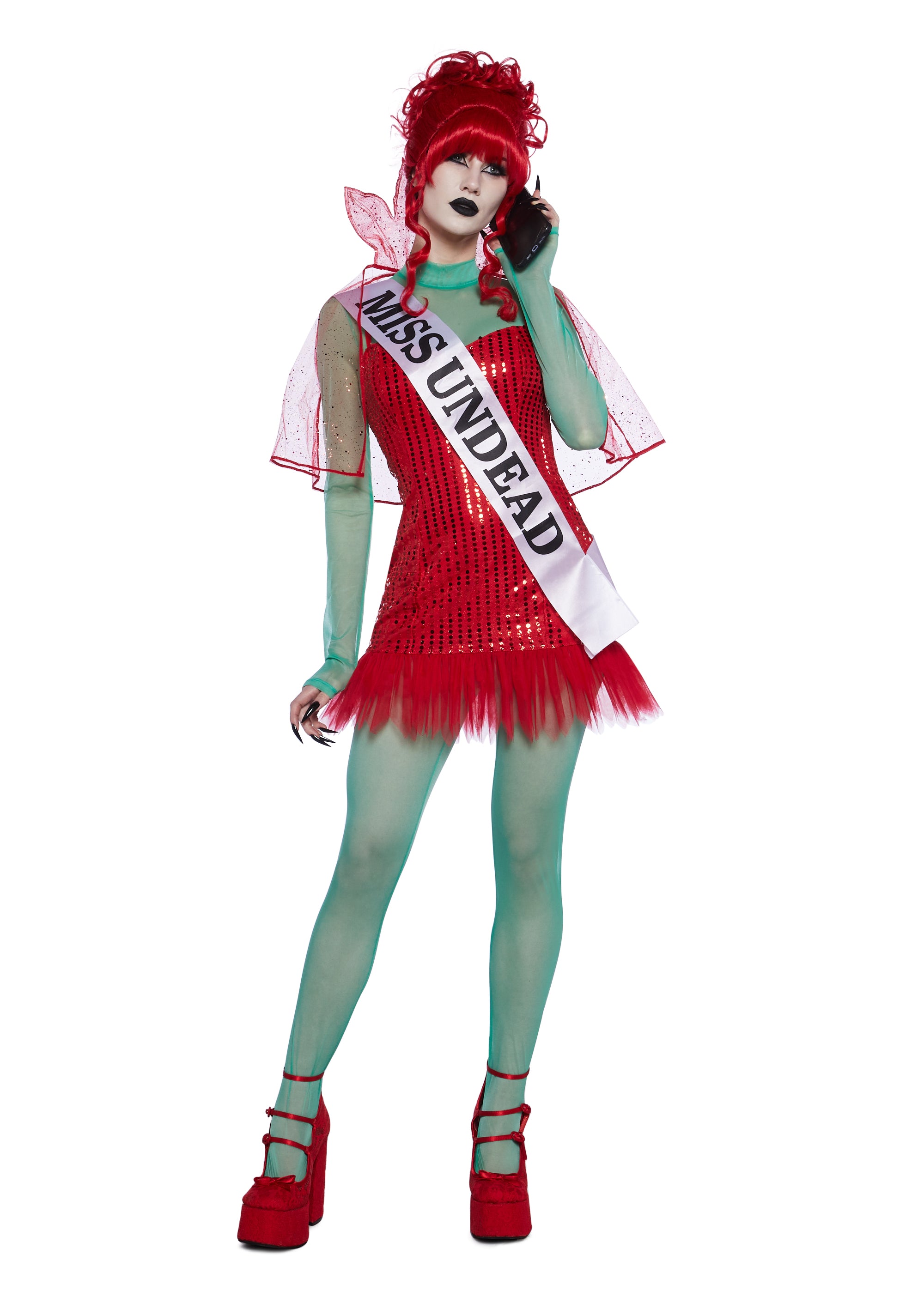 Miss Afterlife Receptionist Costume Set - alternate