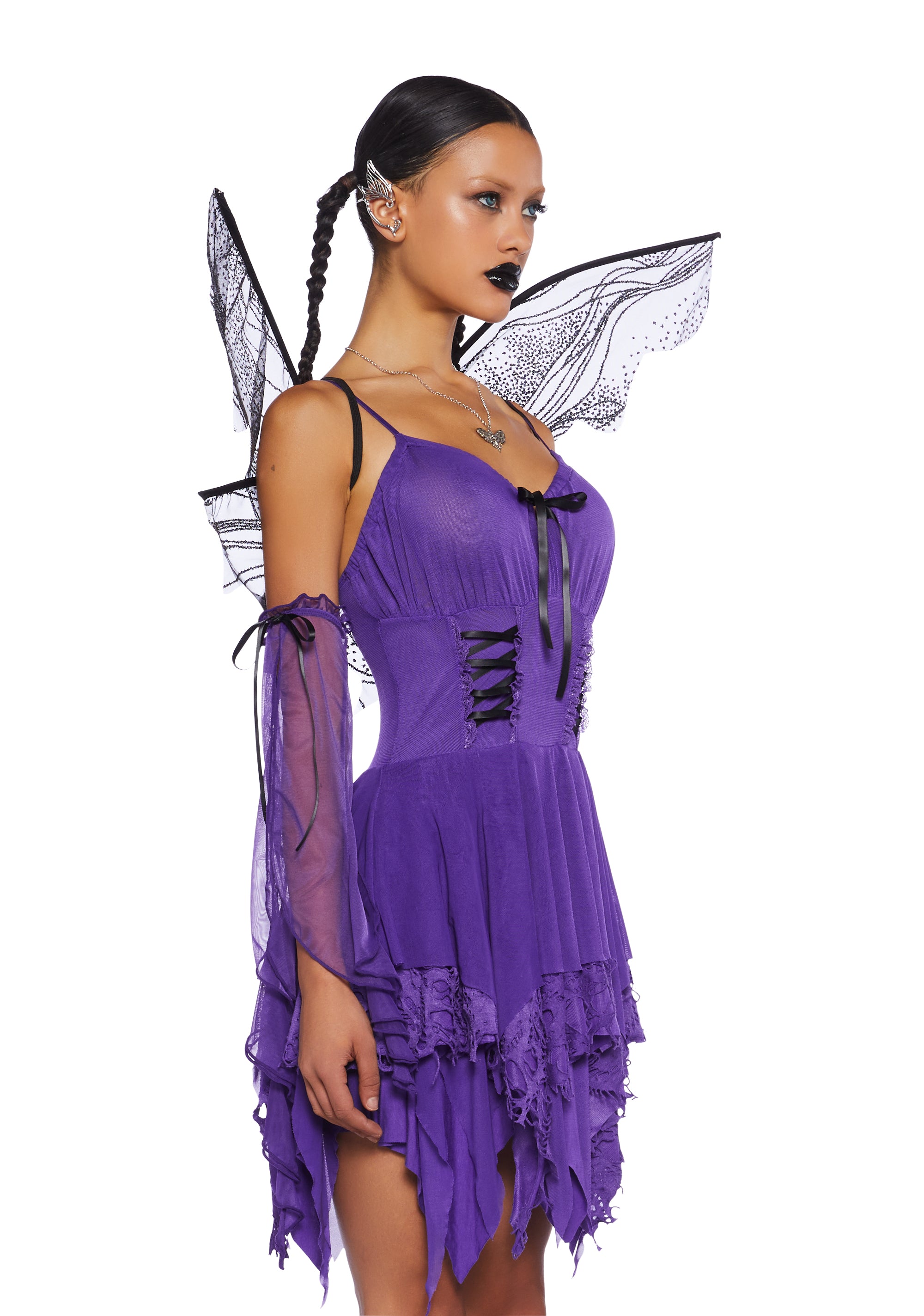 UNIF - y2k【 Dolls Kill ハロウィン 妖精 コスチューム 】Fairy Amazon.com: Dolls Kill Cyber Fairy Costume - Sequin