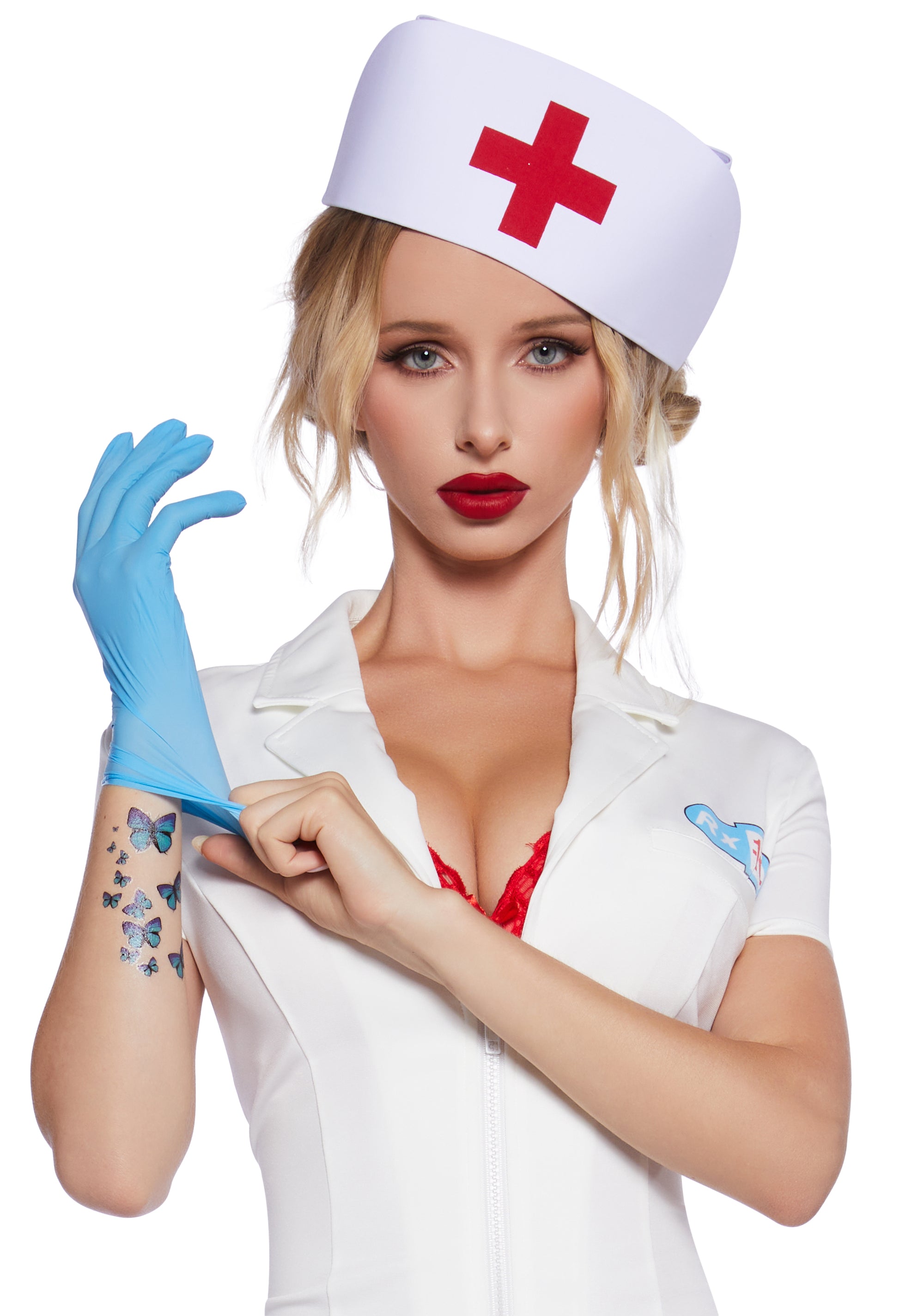 Pop Punk Nurse Costume Set