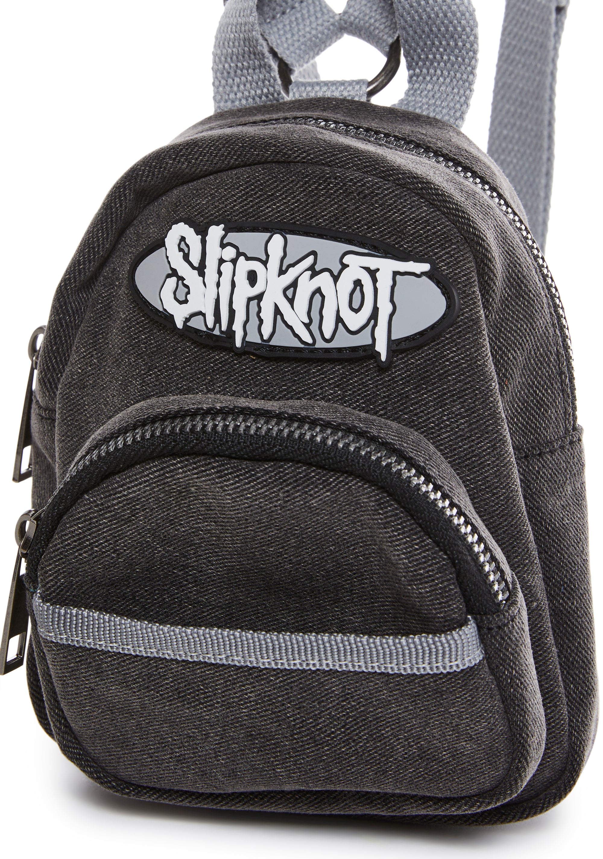 dollskill mini backpack Dolls Kill x Slipknot Band Logo Washed Distressed Mini Backpack
