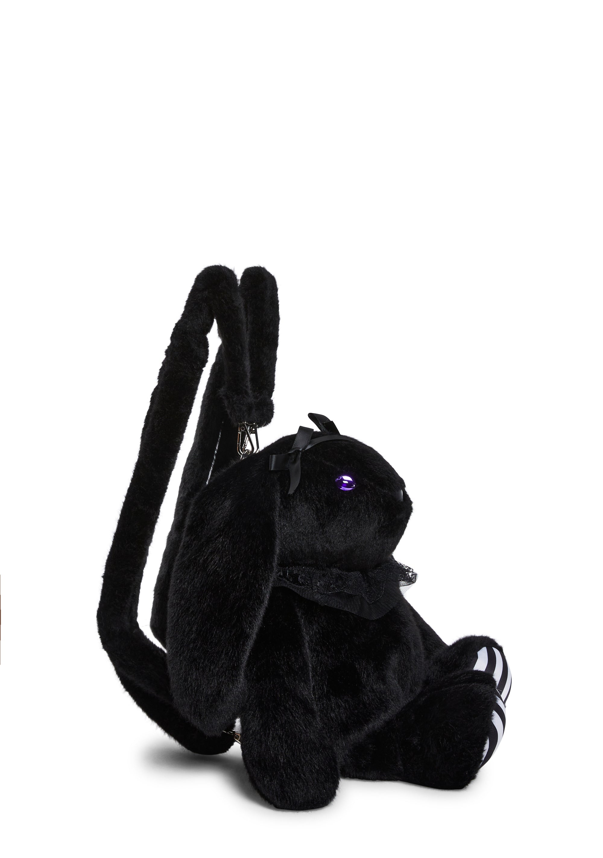 Trickz N' Treatz Goth Bunny Gemstone Eyes Backpack - Black – Dolls