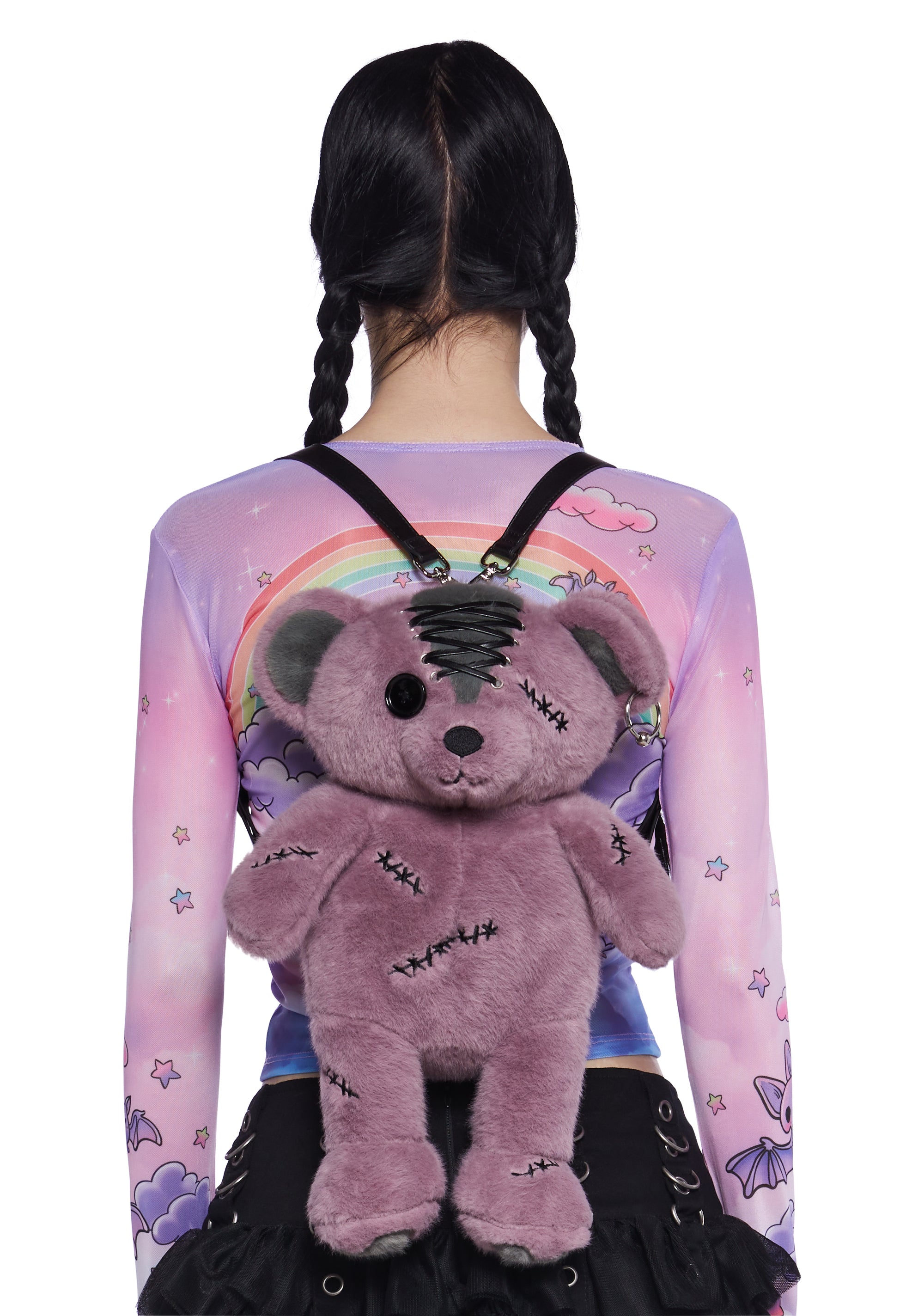 Bear Of The Undead Plush Backpack