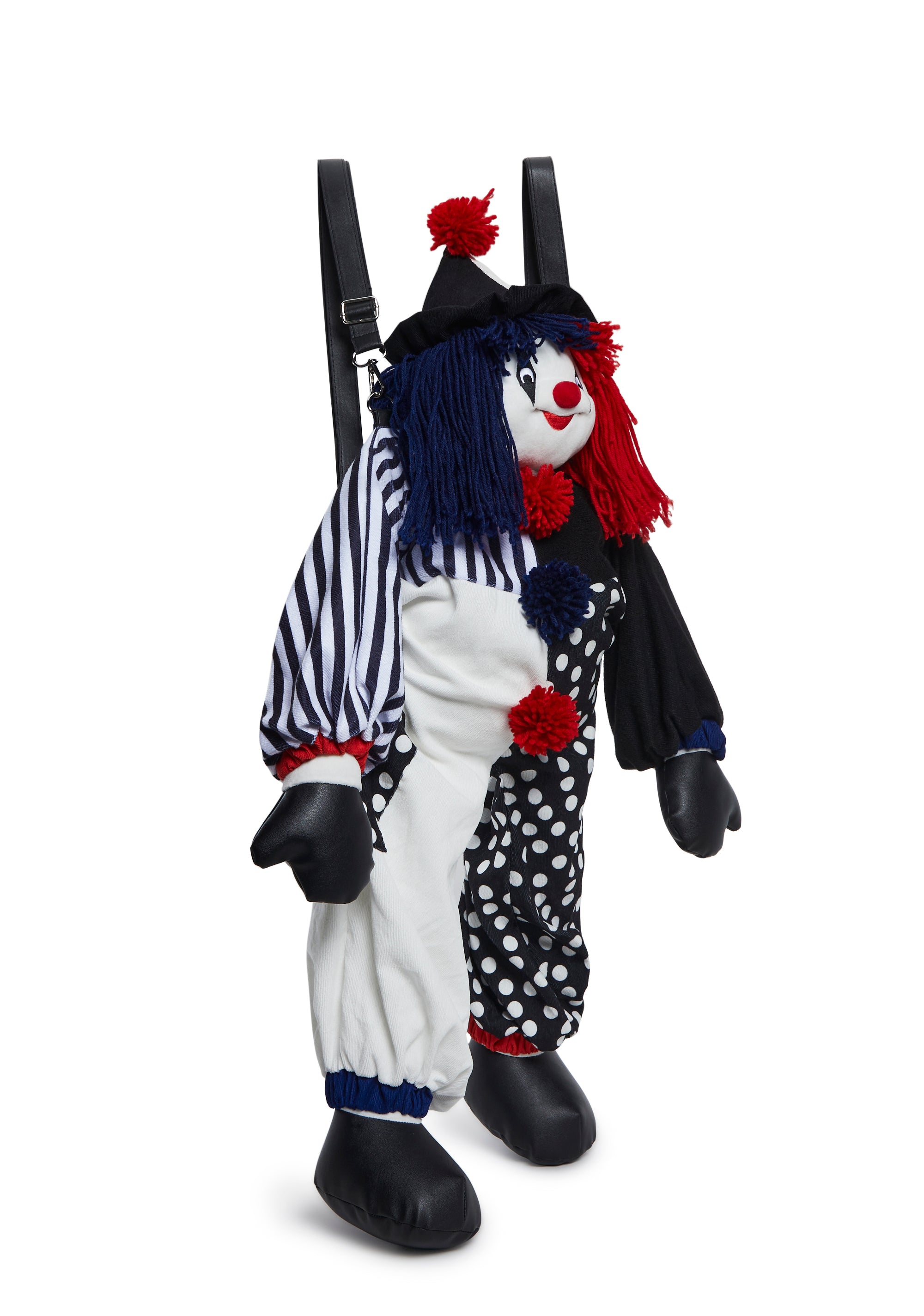 Trickz N' Treatz Yarn Clown Backpack - Black – Dolls Kill