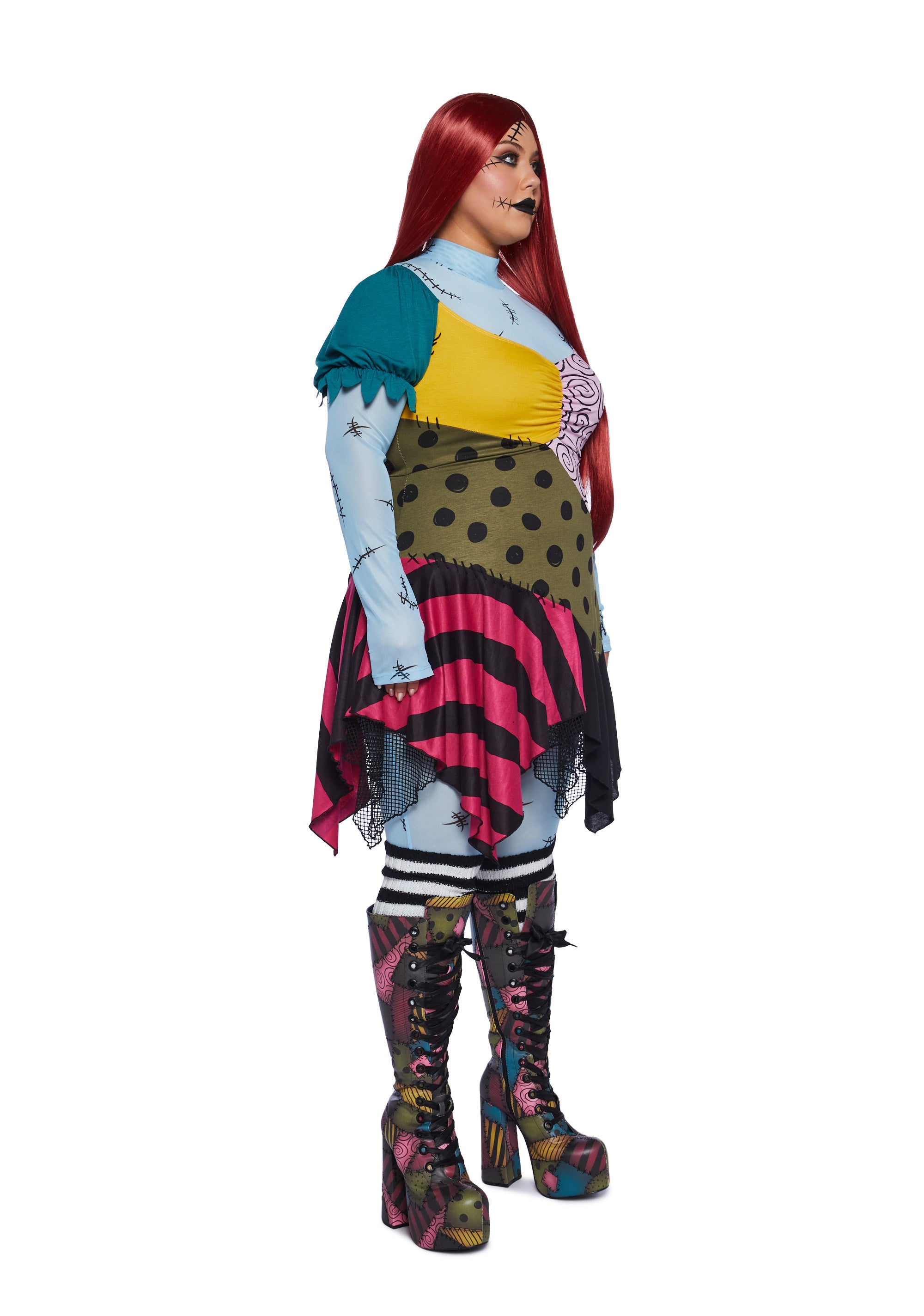 Plus Lovelorn Ragdoll Premium Costume And Wig Set