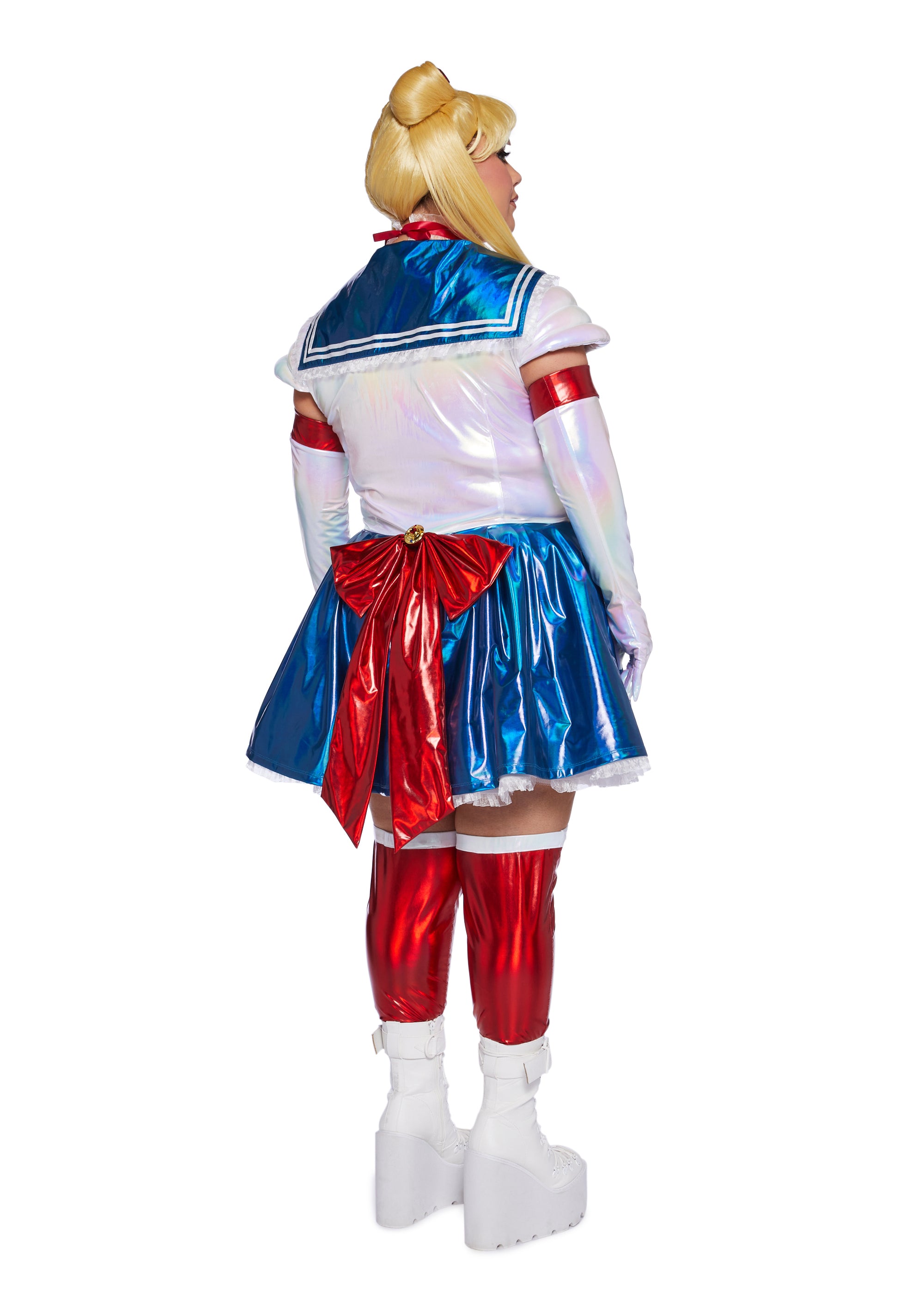 Plus Celestial Sailor Premium Costume And Wig Set