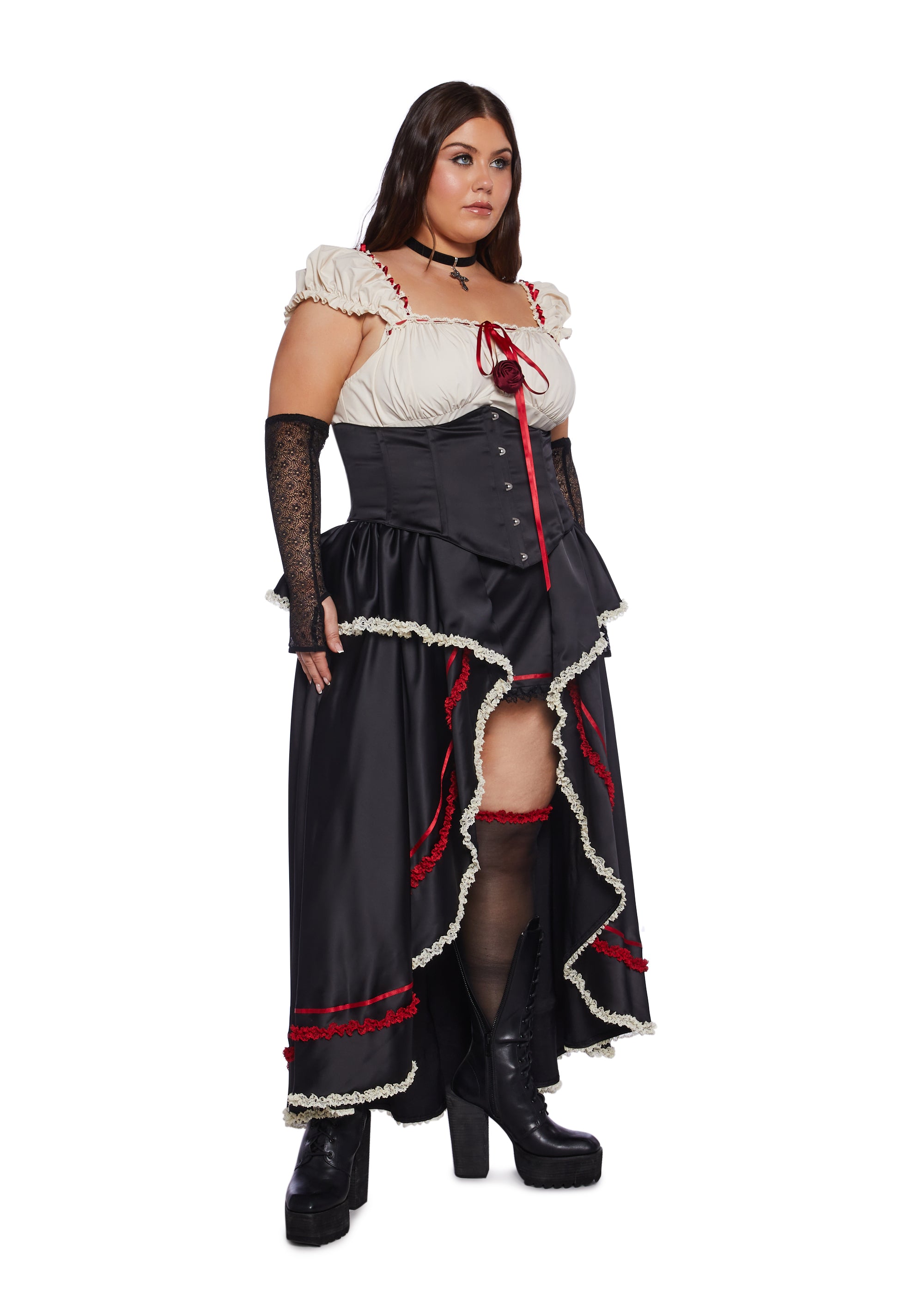 Plus Wild West Comic Maiden Premium Costume Set