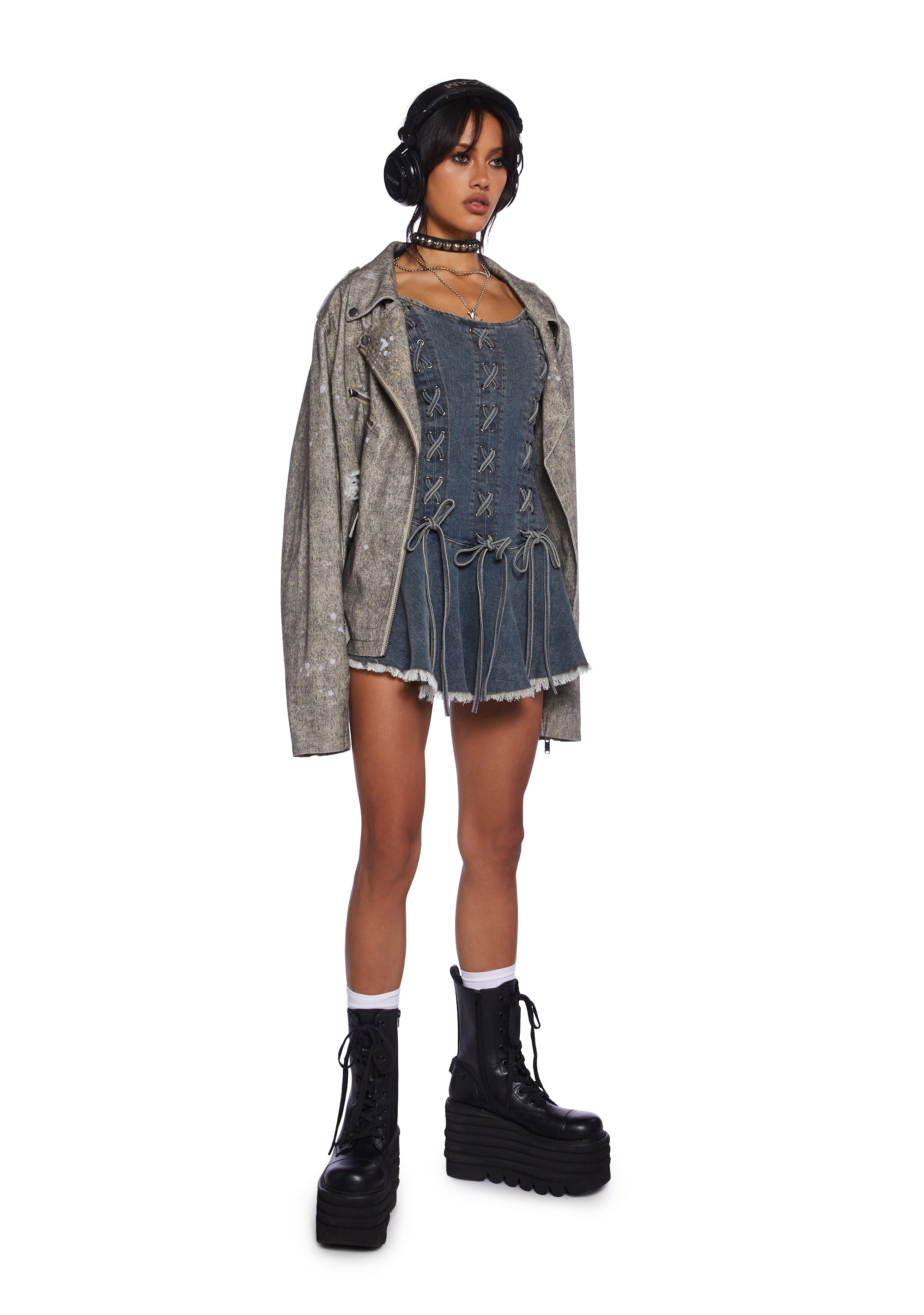 Little Miss Attitude Mini Dress