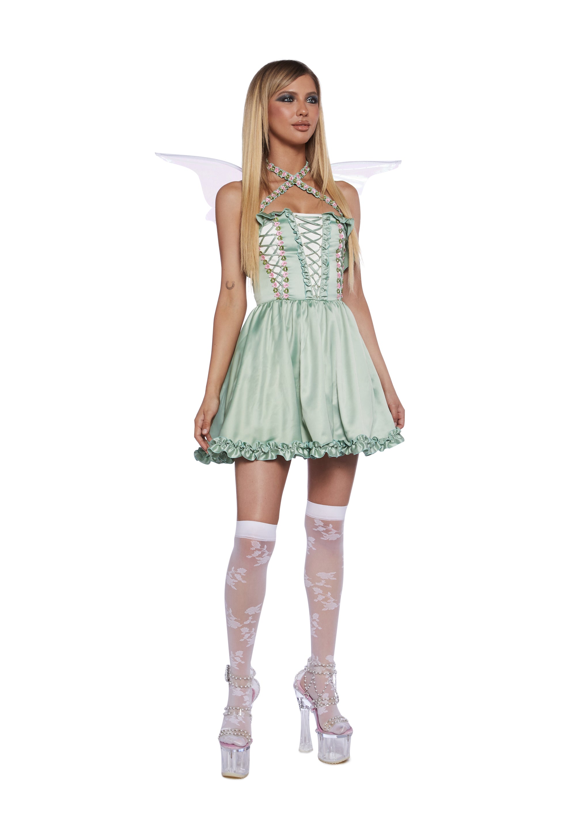 rosy monster mini frill tunic - メルカリ