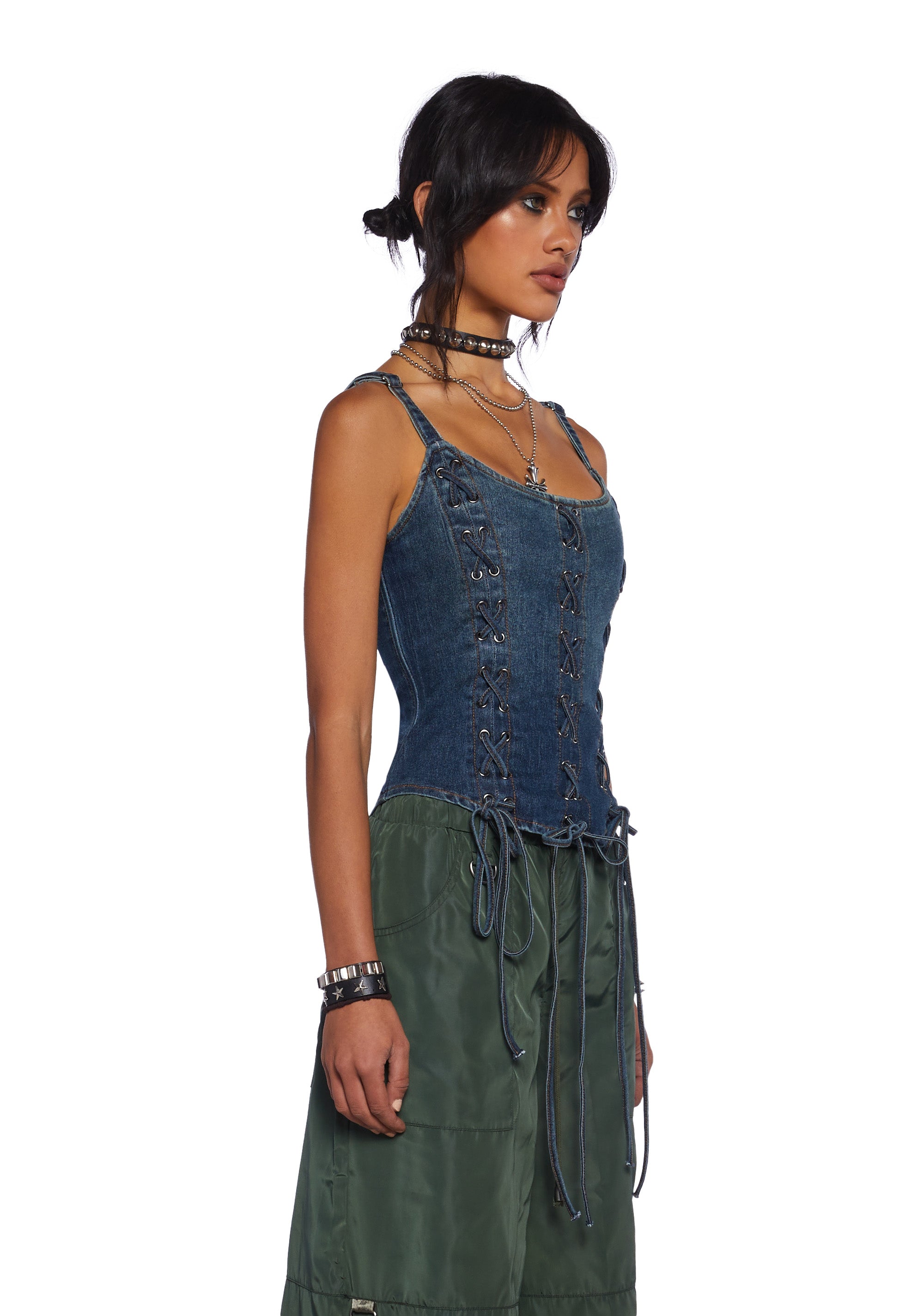 Little Miss Attitude Corset Top
