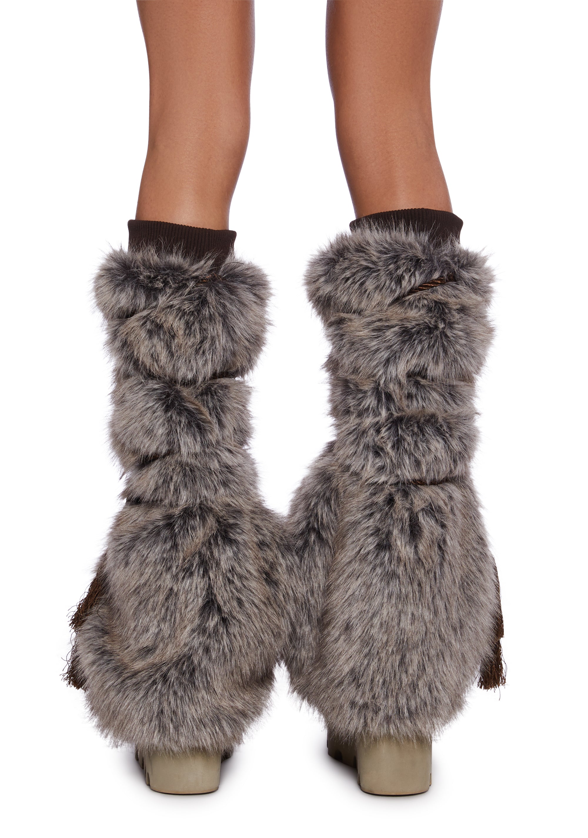 Explored Beats Legwarmers - Brown