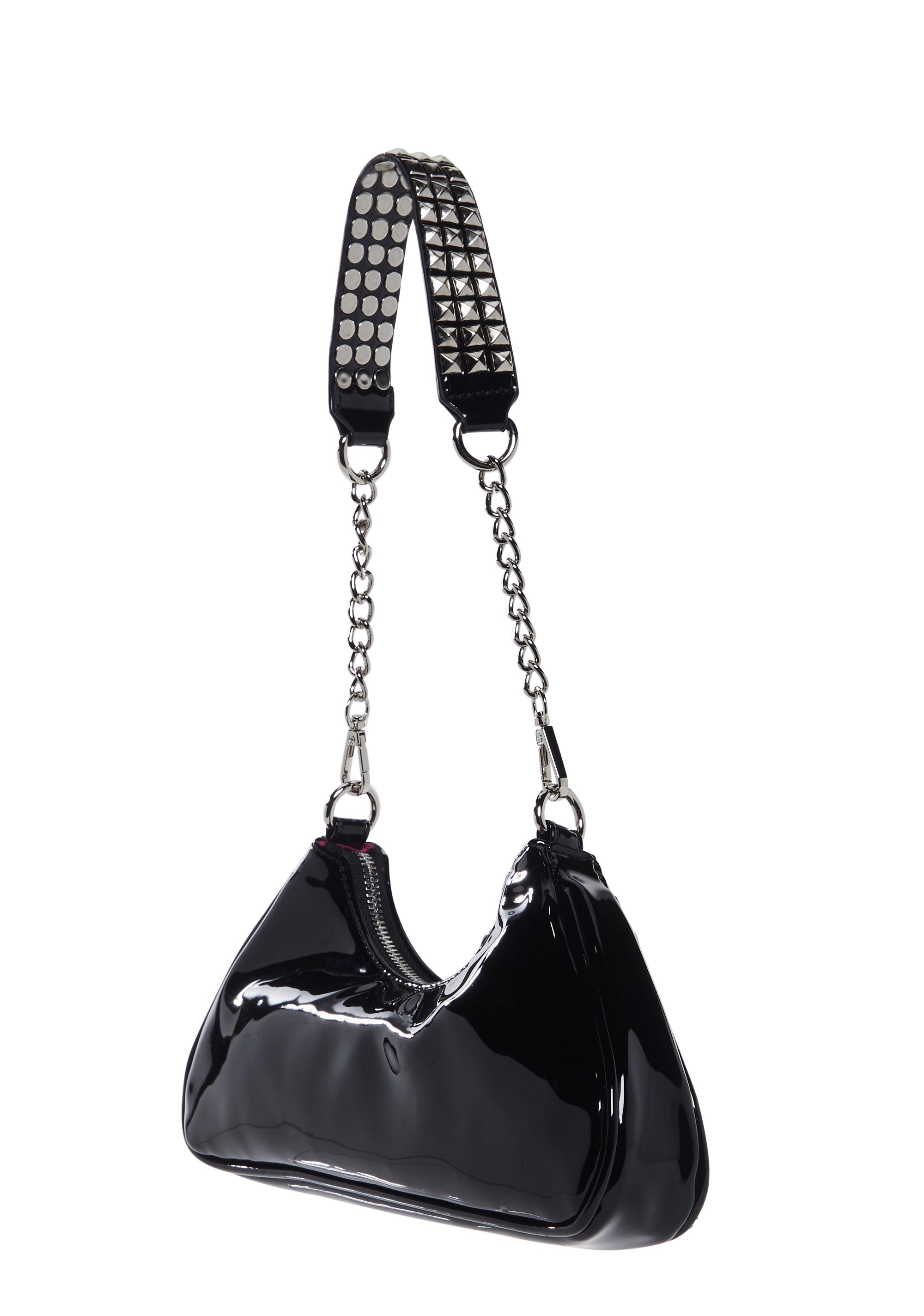 Ciska Brass Knuckle Shoulder Bag