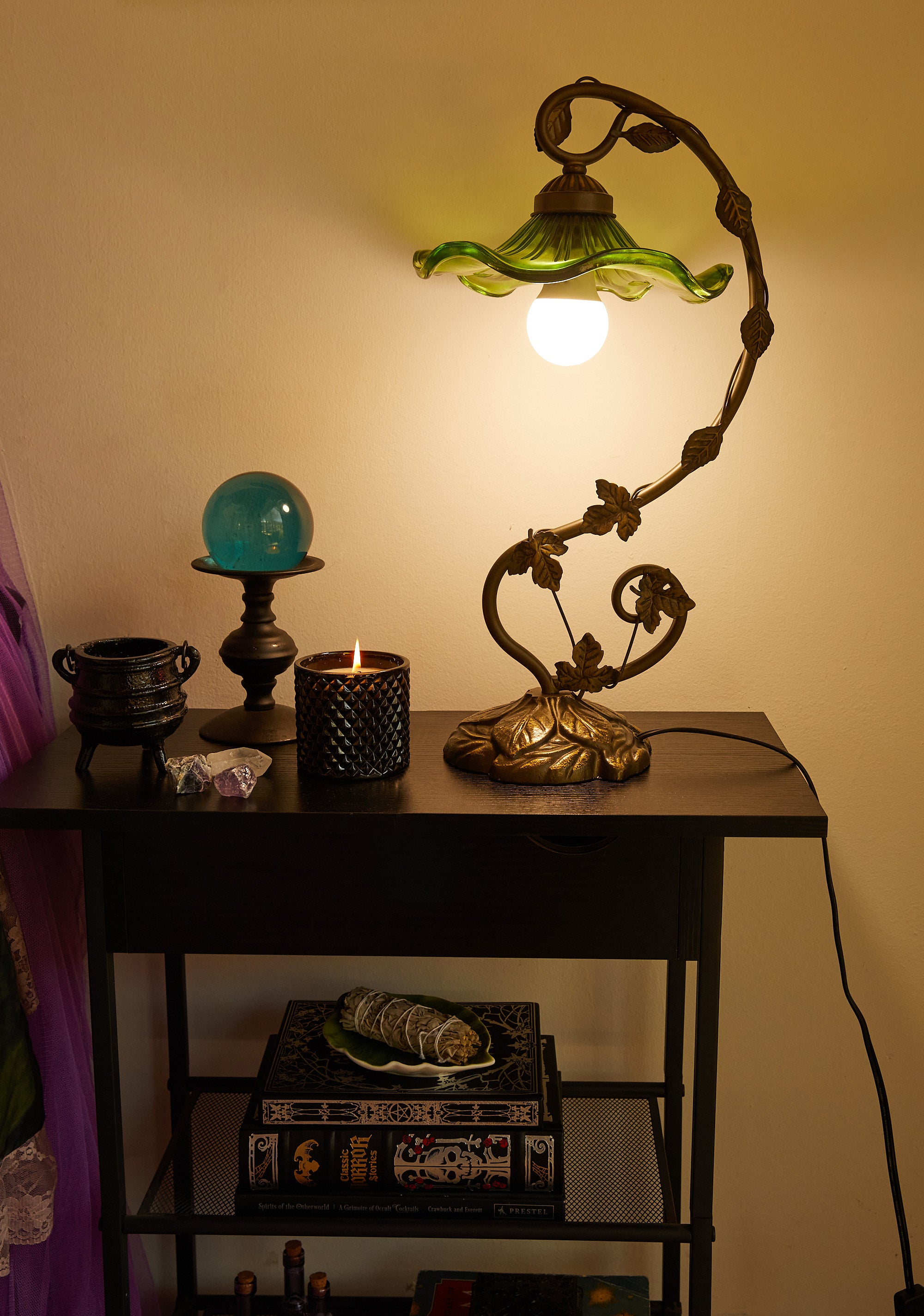 Dreamland Bloom Table Lamp - Green - alternate