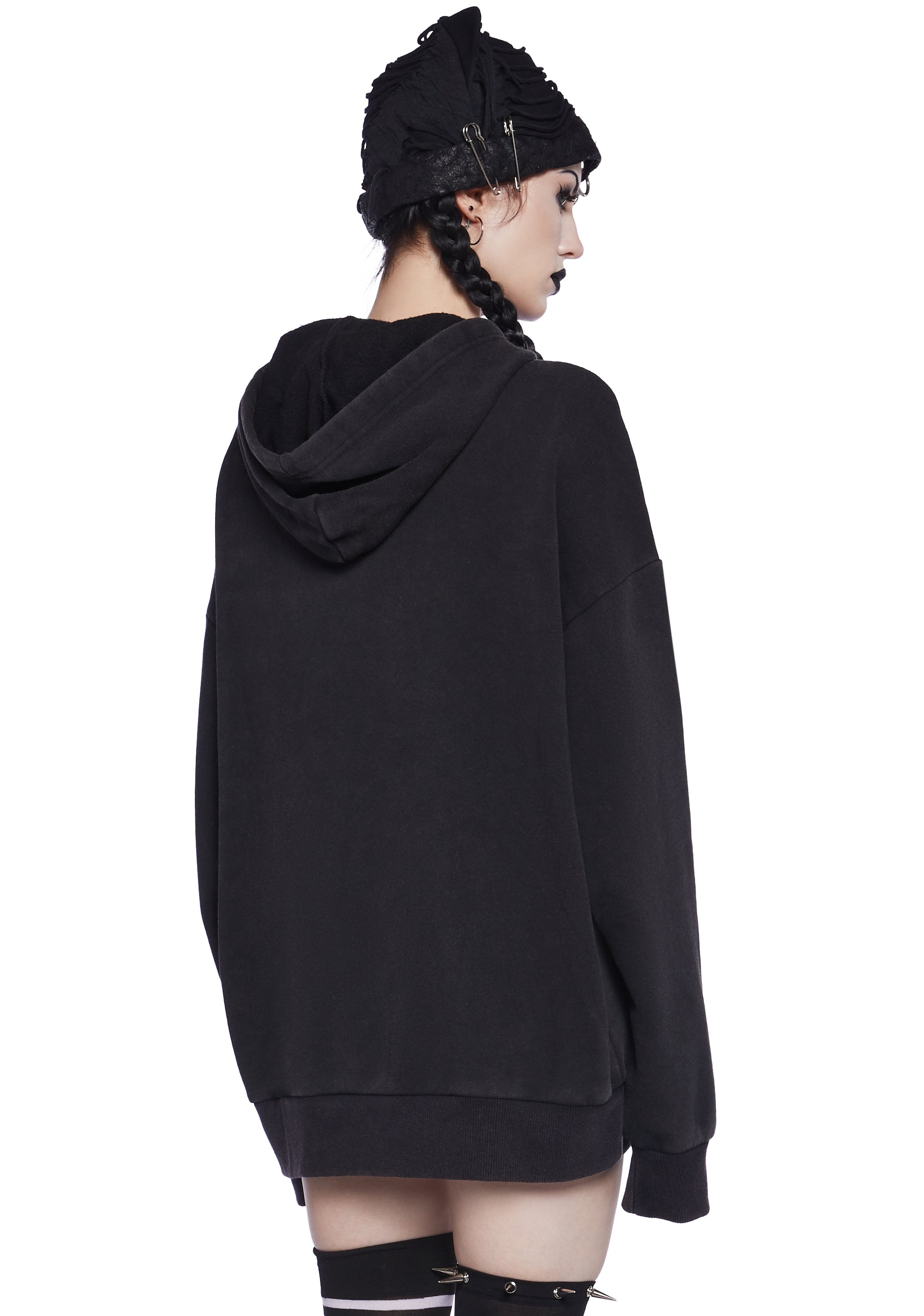 Spine Chiller Zip-Up Hoodie