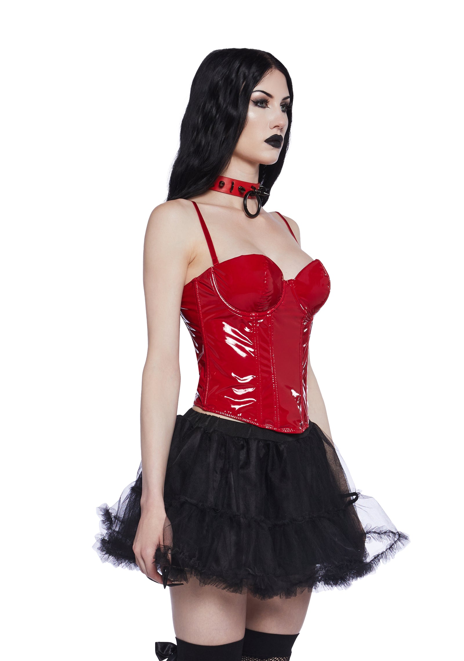 three|dark red