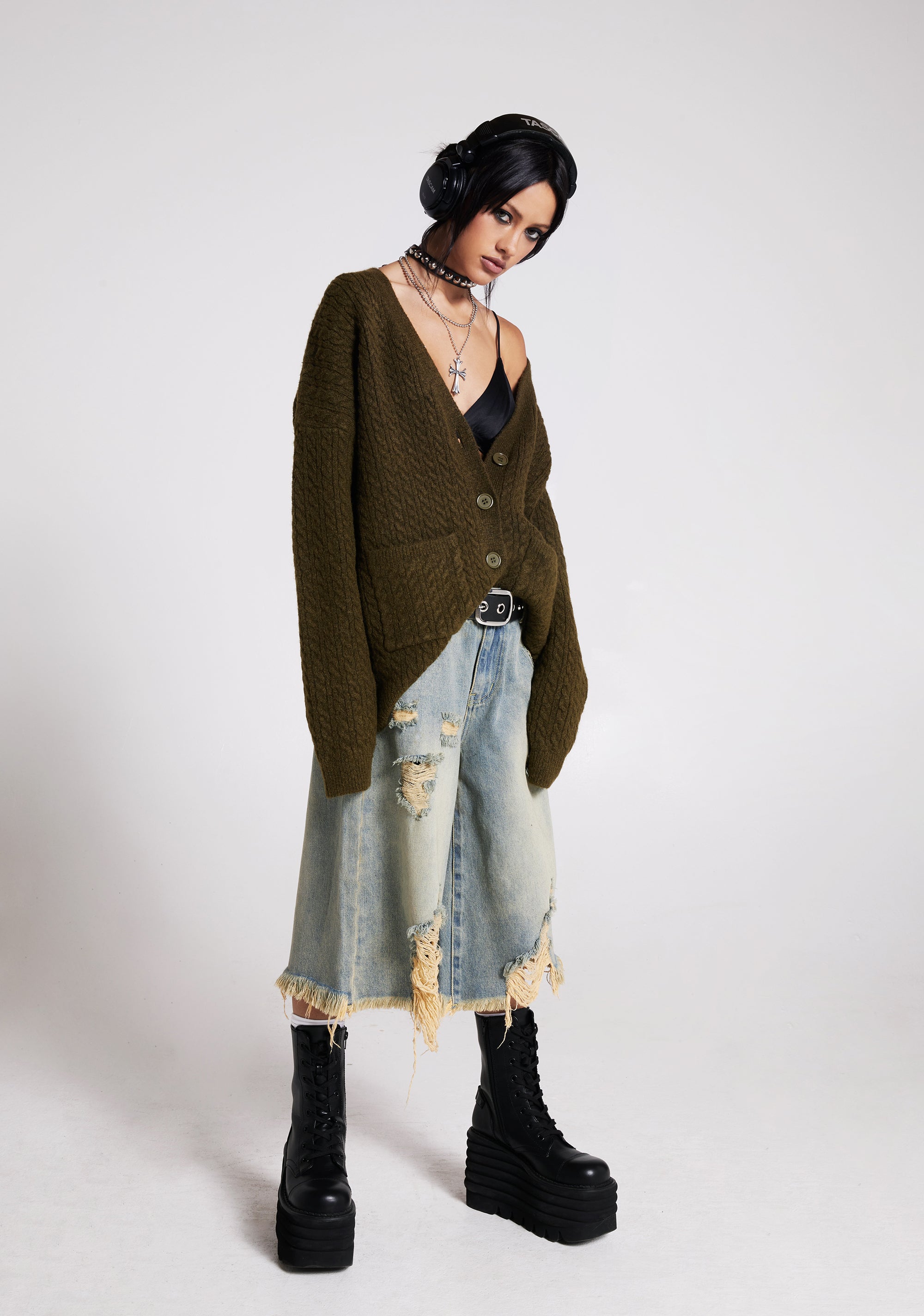 【MODERNIF】Woods Cash Dangara Knit 2KWRLD™ Shaggy Knit | 2K WRLD
