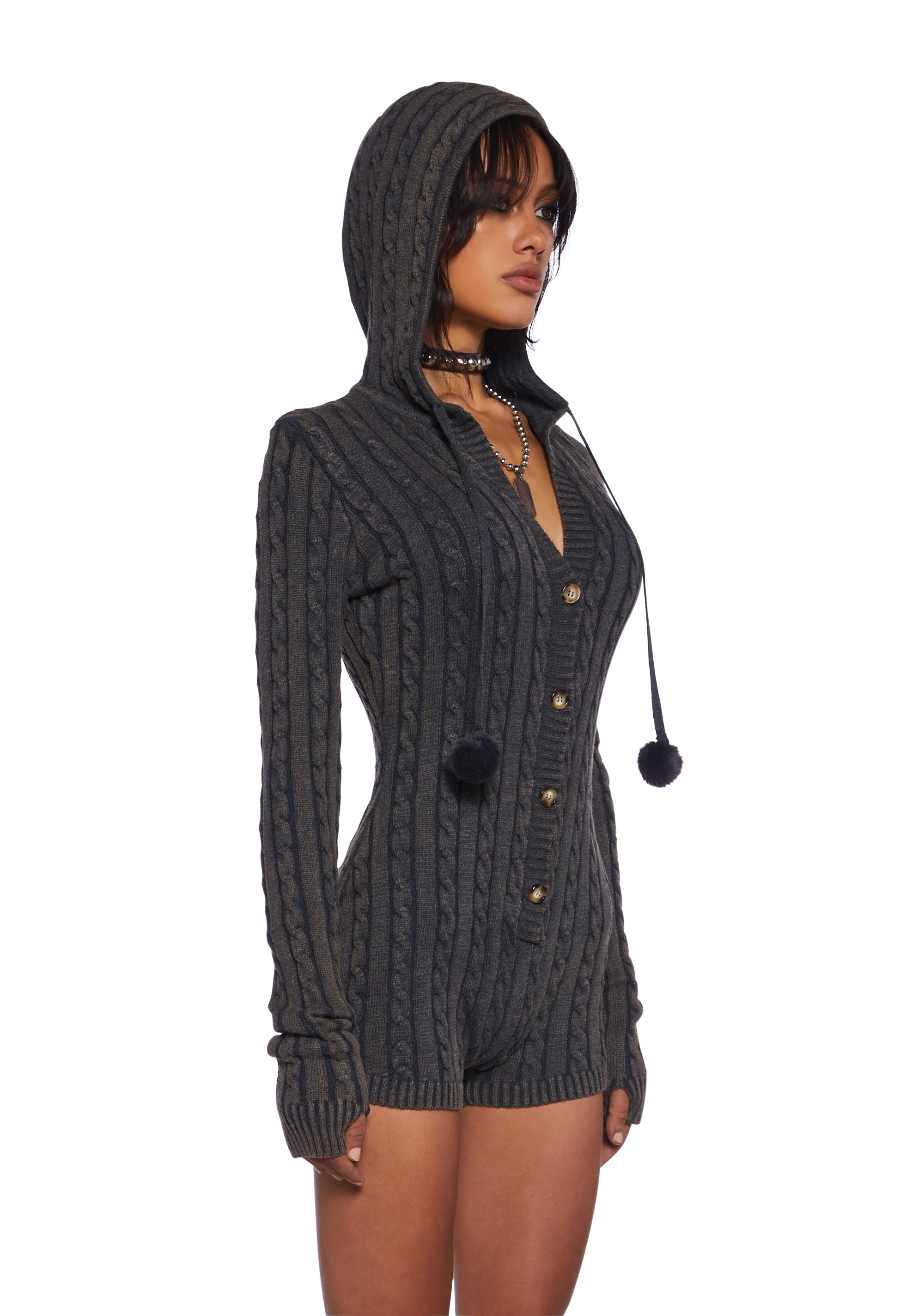 Figure Your Heart Out Knit Romper