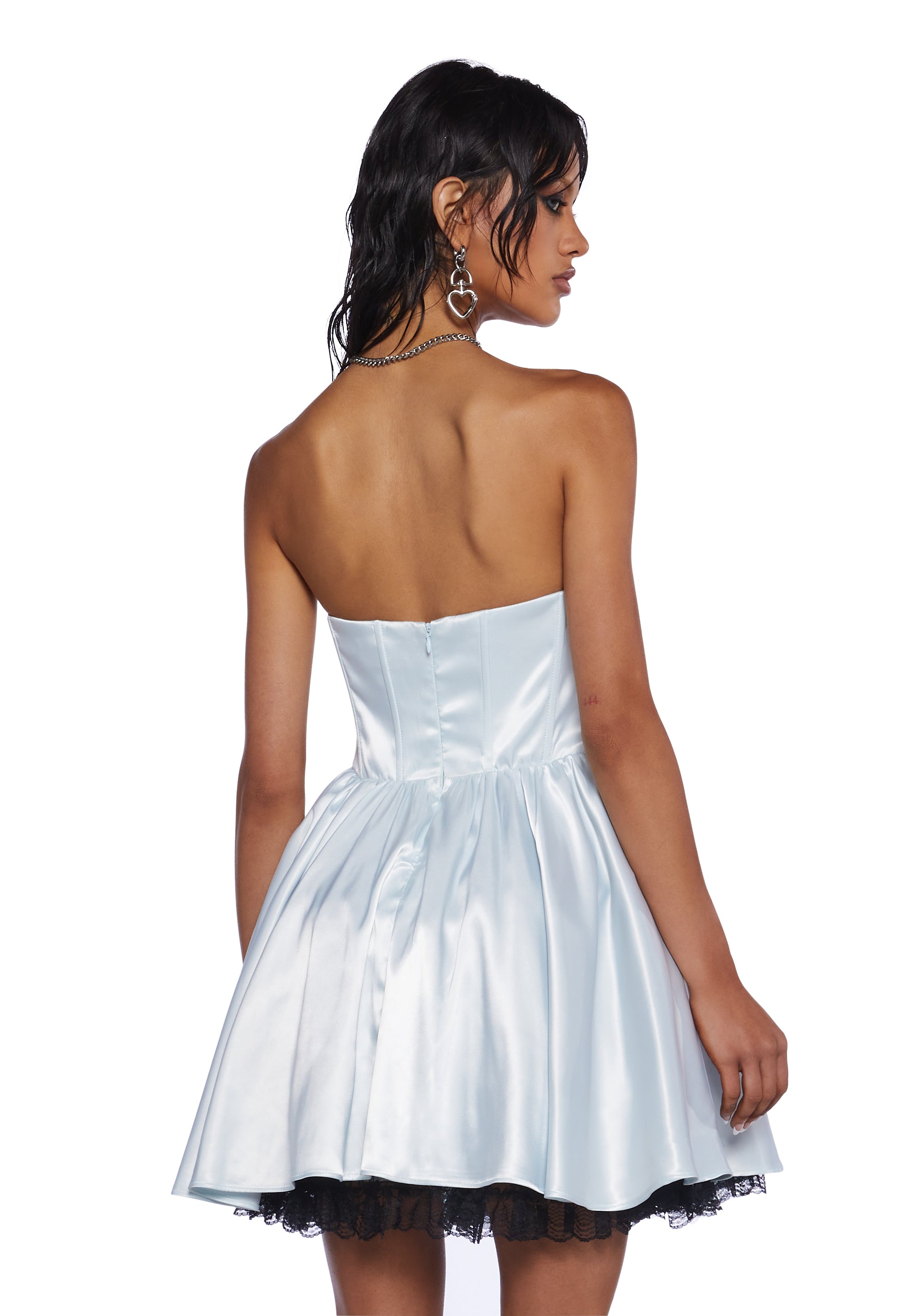 sugar thrillz celestial sass satin dress Sugar Thrillz Celestial Sass Satin Dress Dolls Kill