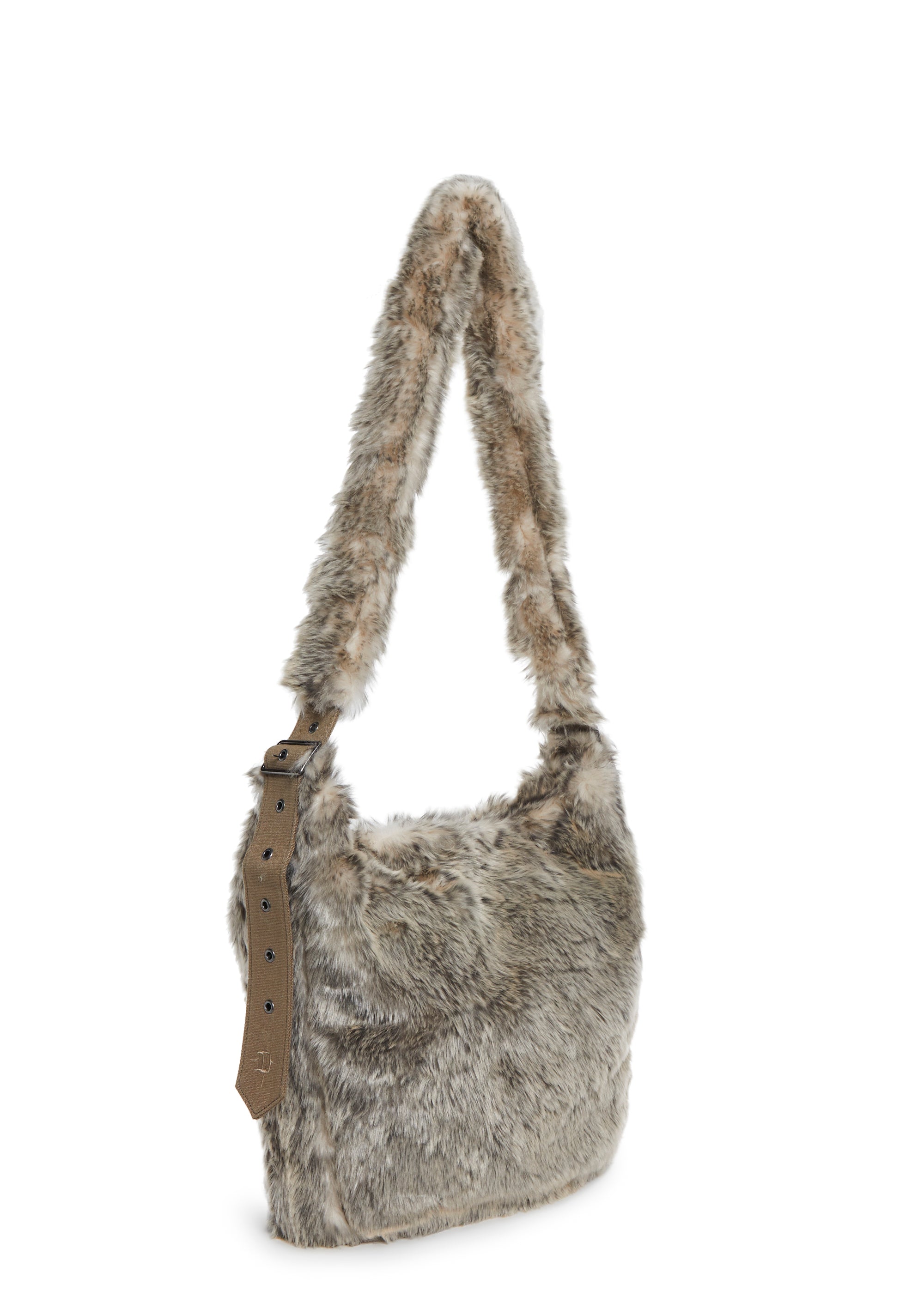 バッグ DICH HENDERSON Fur bag/marble DICH HENDERSON Fur bag/marble