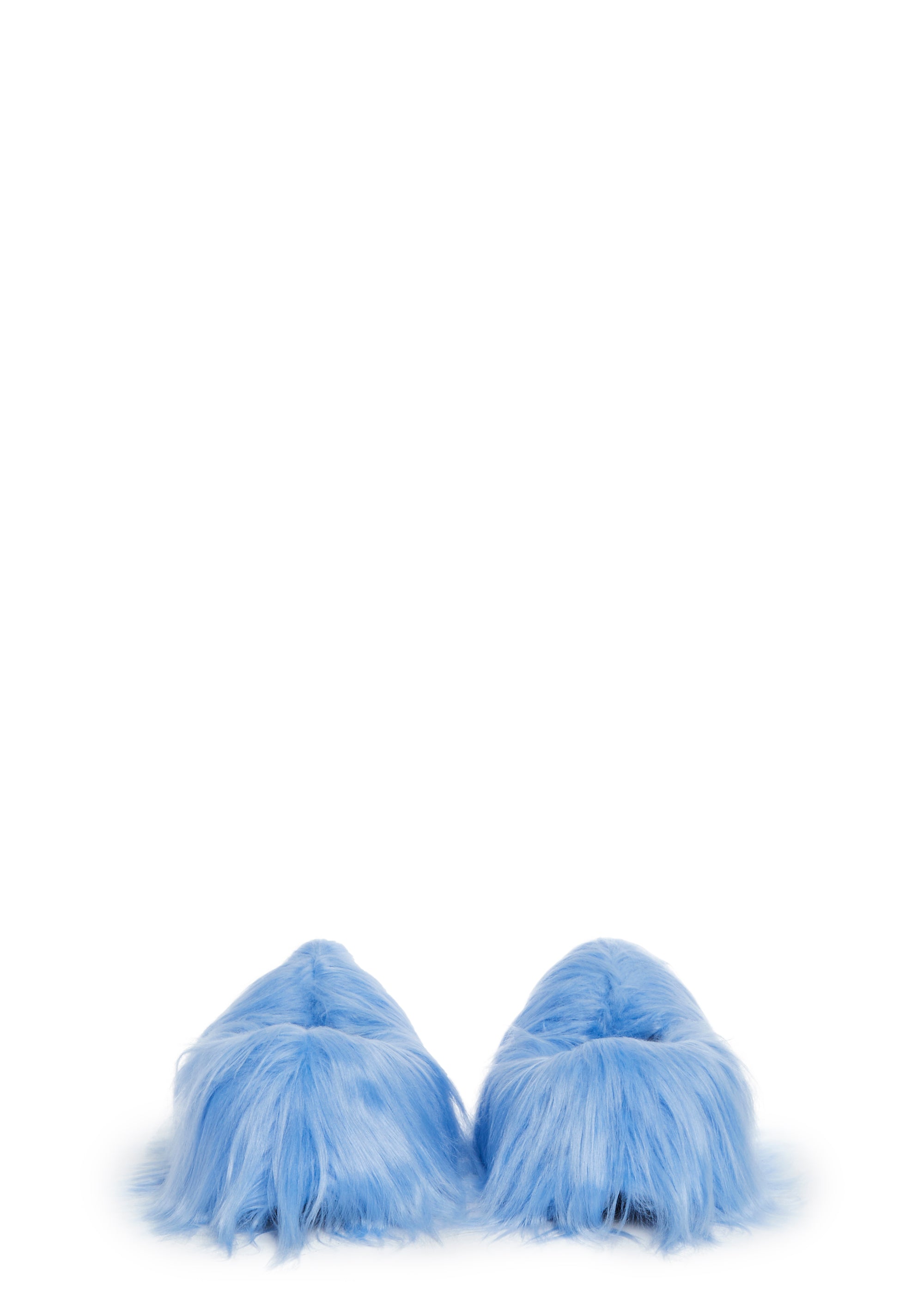 Case Of The Grumpies Fuzzy Slippers - Kooky Monster