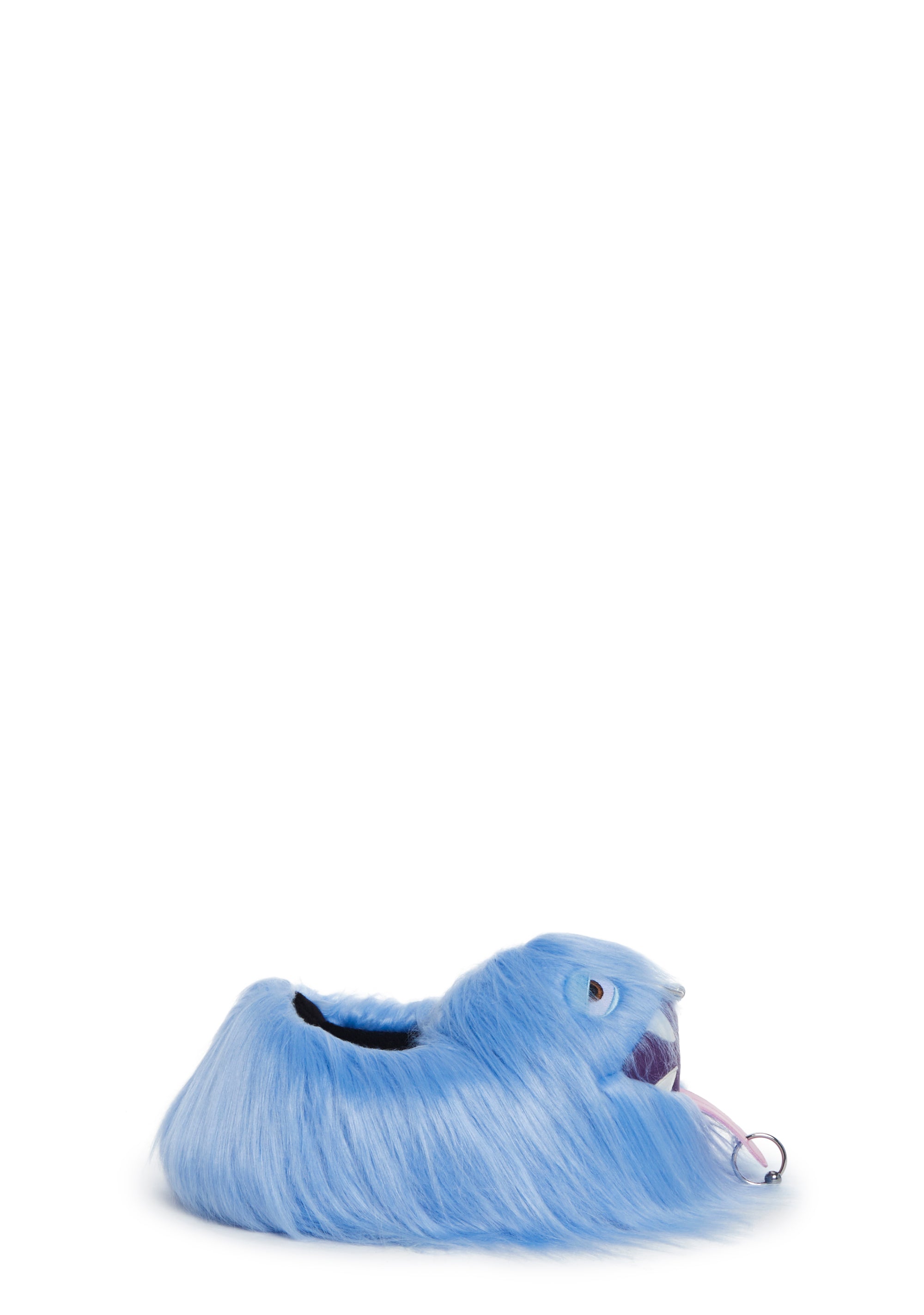 Case Of The Grumpies Fuzzy Slippers - Kooky Monster