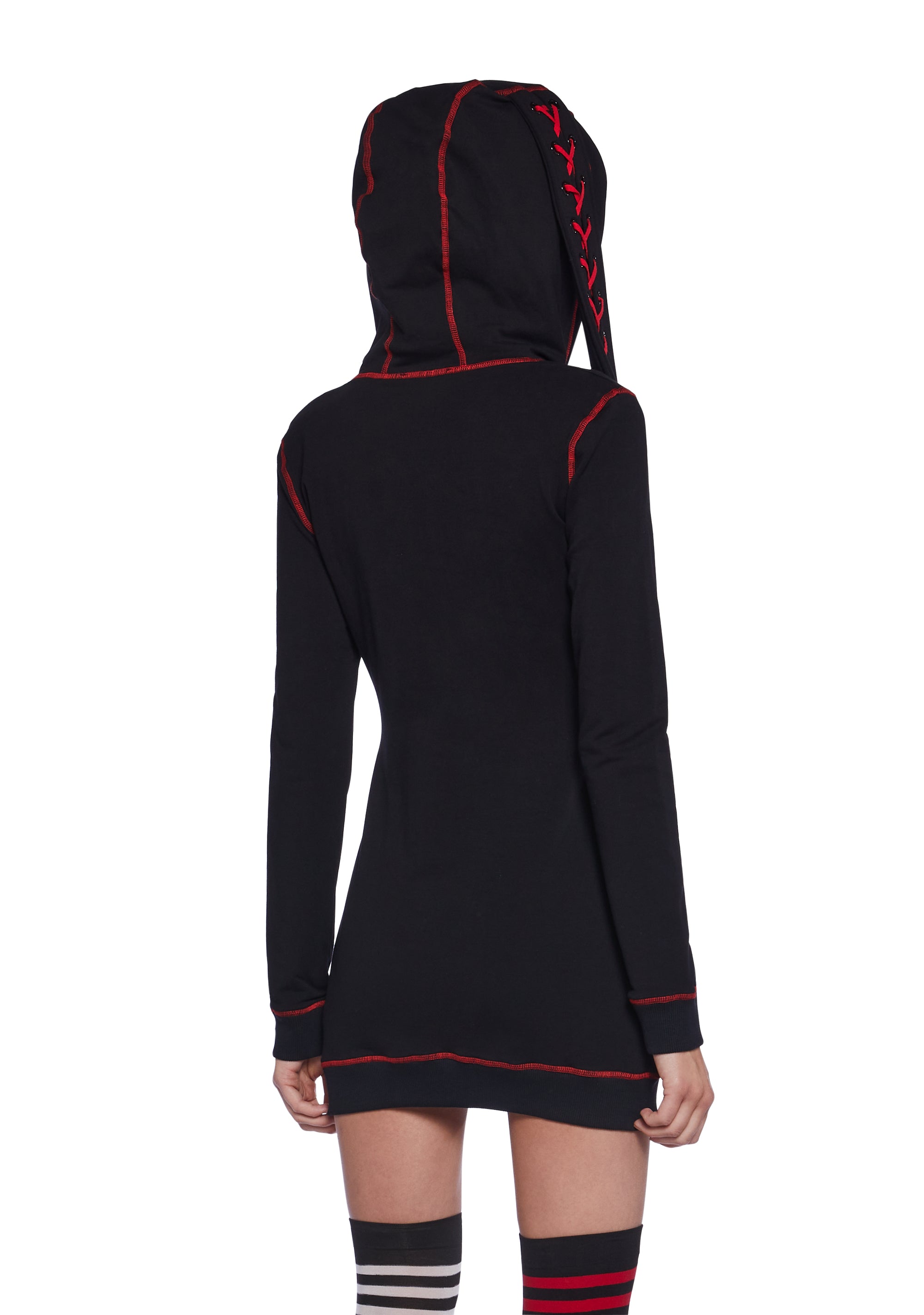 Zip up hoodie dress 2025