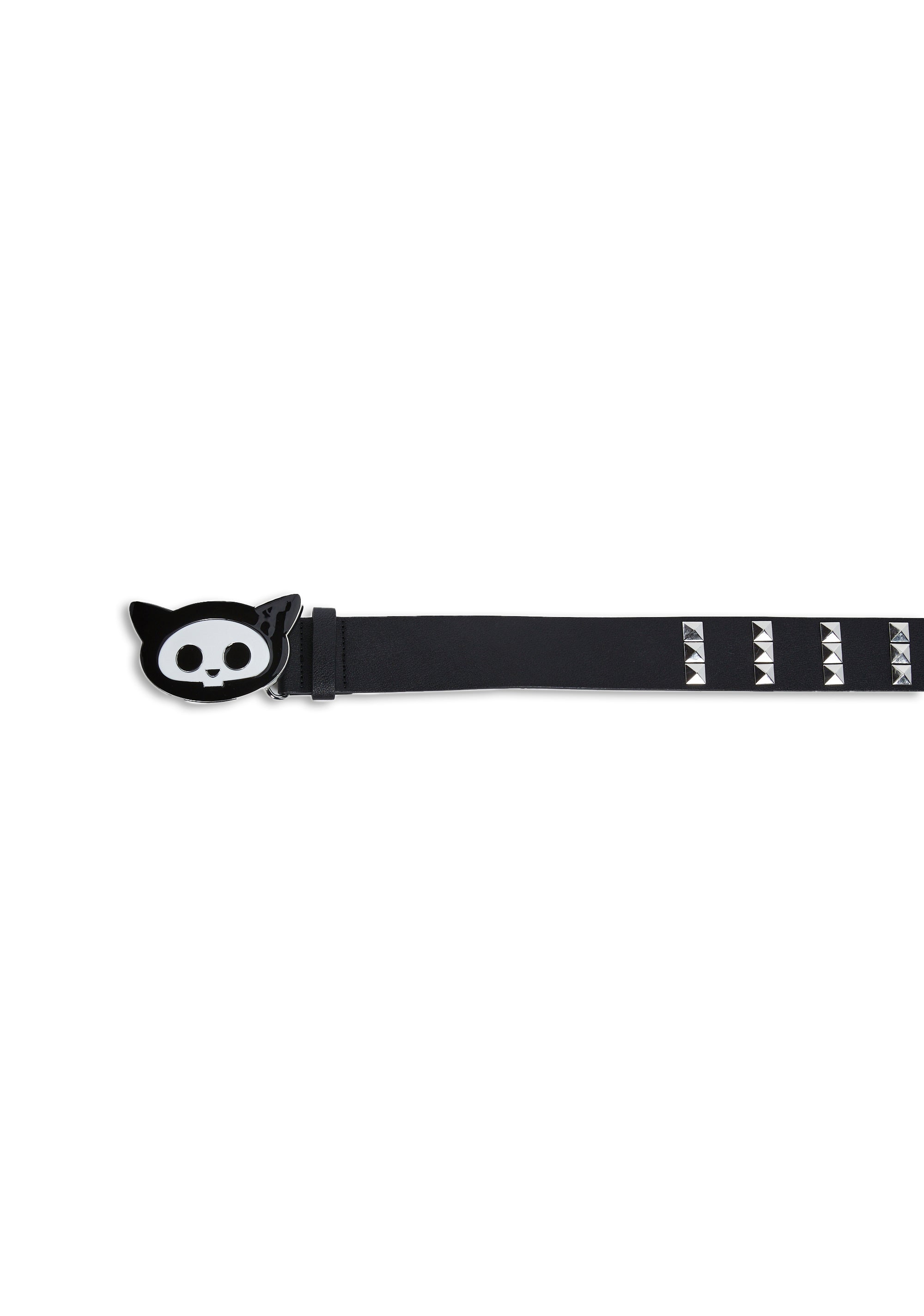 Unisex one size belt by dolls kill. Customer service tags still on! Studded Buckle Belt Current Mood - Black – Dolls Kill main image 2