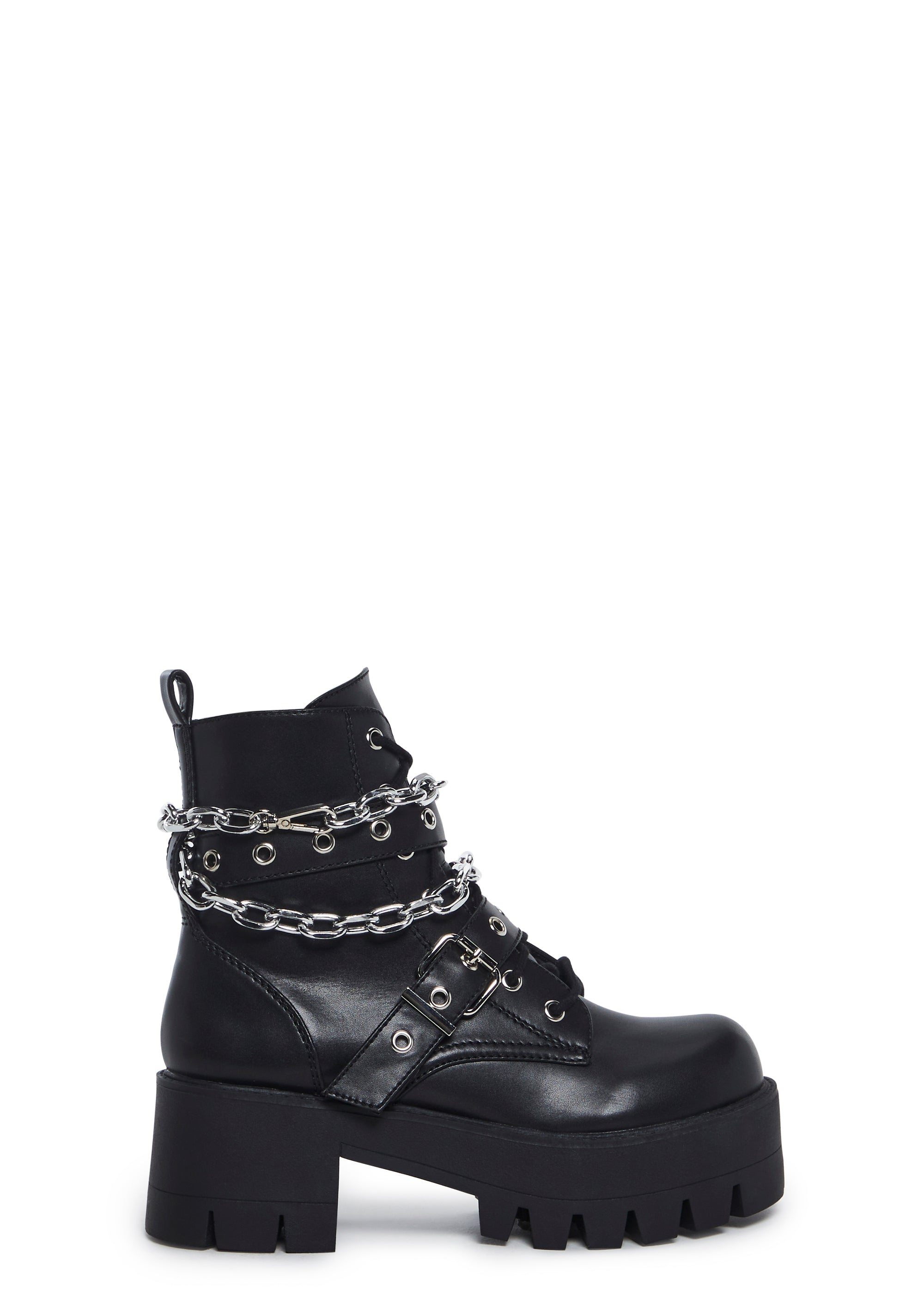 Bad Girl Blues Platform Boots