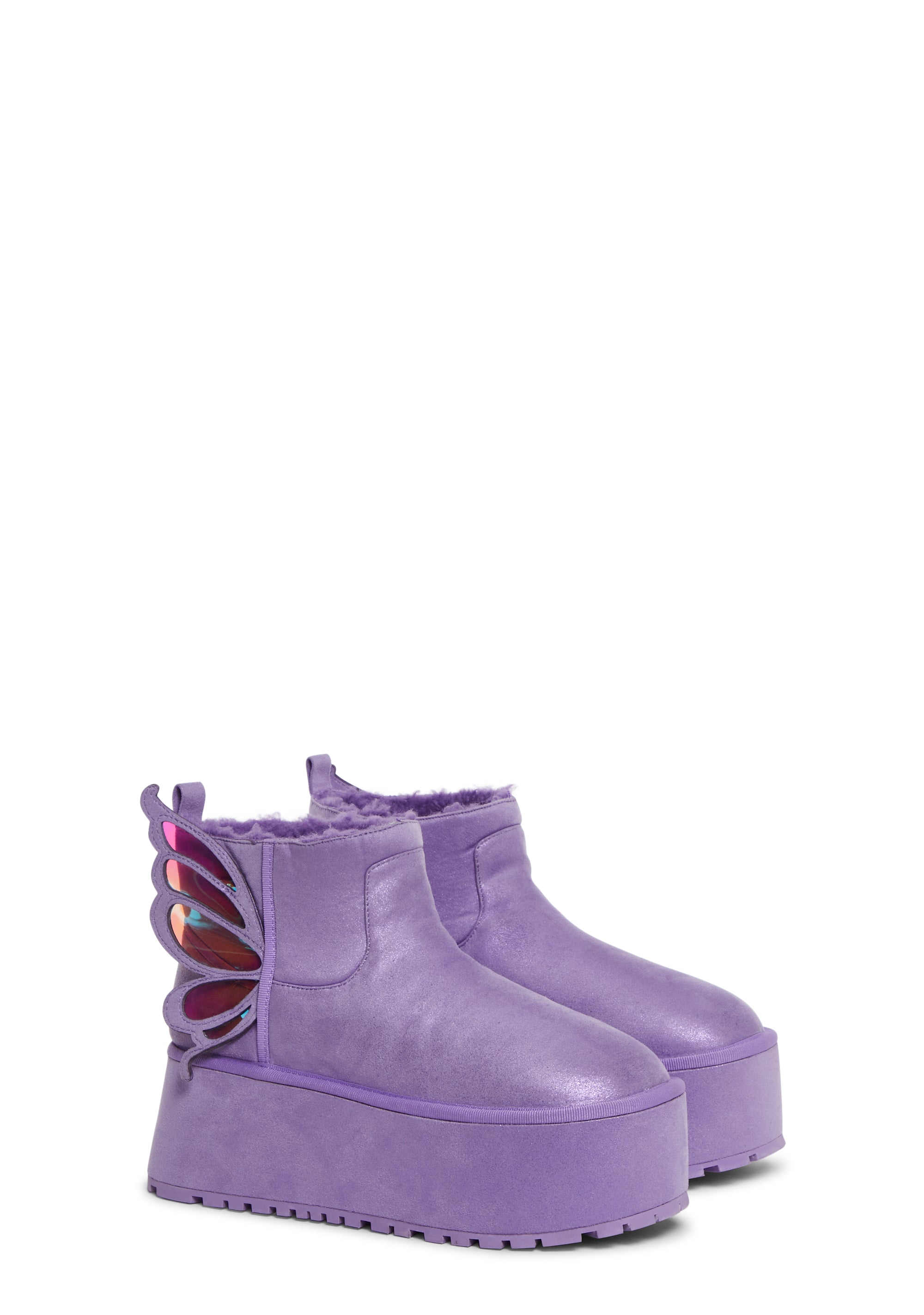 Purple slipper boots new arrivals